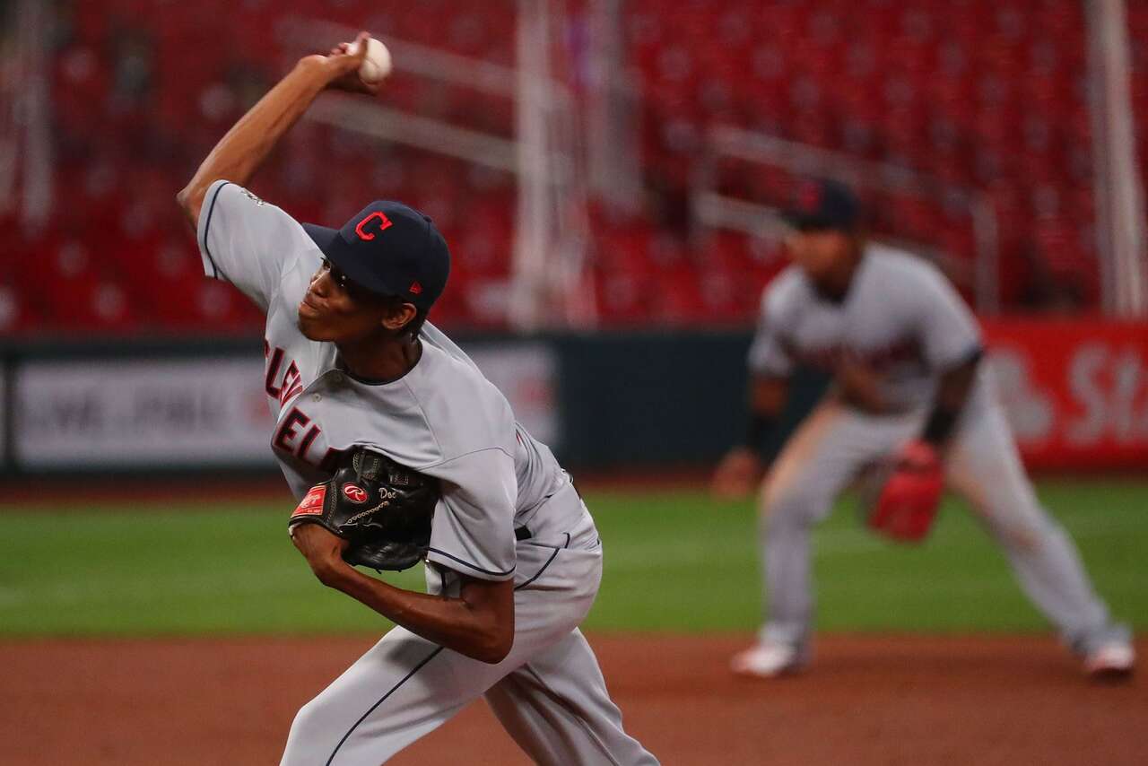 守護者先發投手麥肯齊(Triston McKenzie),近7場收下2勝3敗,ERA來到4.00,但WHIP卻是1.00的好成績。法新社