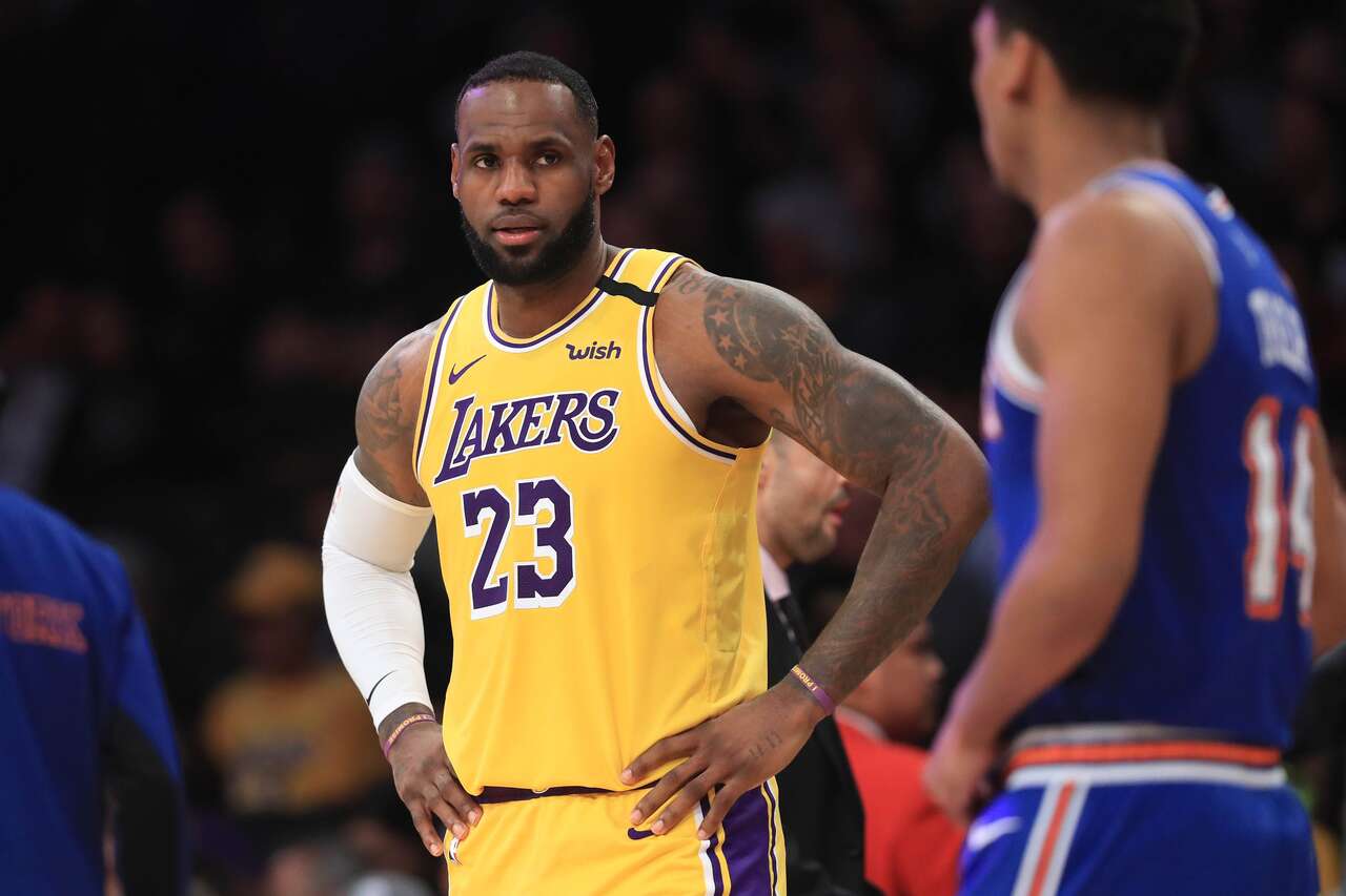 LeBron James表示想要加入金州勇士!法新社