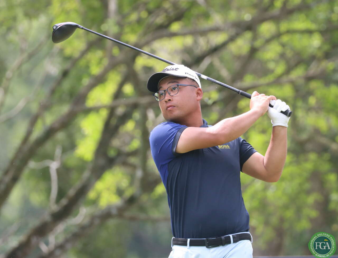 第三回合劉嚴鴻以 16暫列第一。鍾豐榮攝影