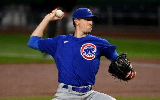 小熊亨德里克斯(Kyle Hendricks),防禦率4.75,近期的三振表現有所提升,本季對戰釀酒人一次,五局失三分,算是中規中矩。法新社