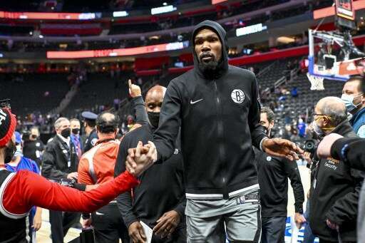 傳言勇士也想要爭取 Kevin Durant。法新社