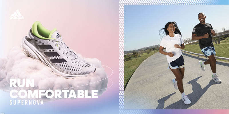 adidas 推出專為初學跑者打造的全新 adidas Supernova 跑鞋帶來彷彿踩踏在雲朵上的柔軟舒適腳感。官方提供