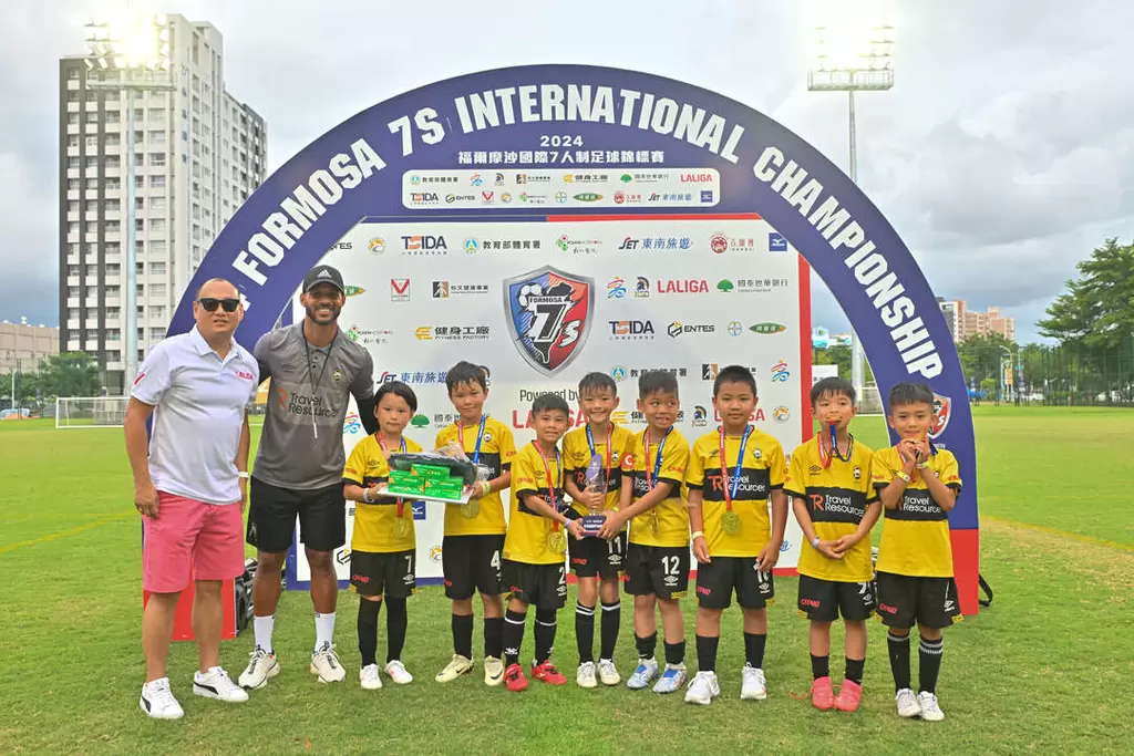 香港Boas FC 拿下U8組冠軍。大會提供