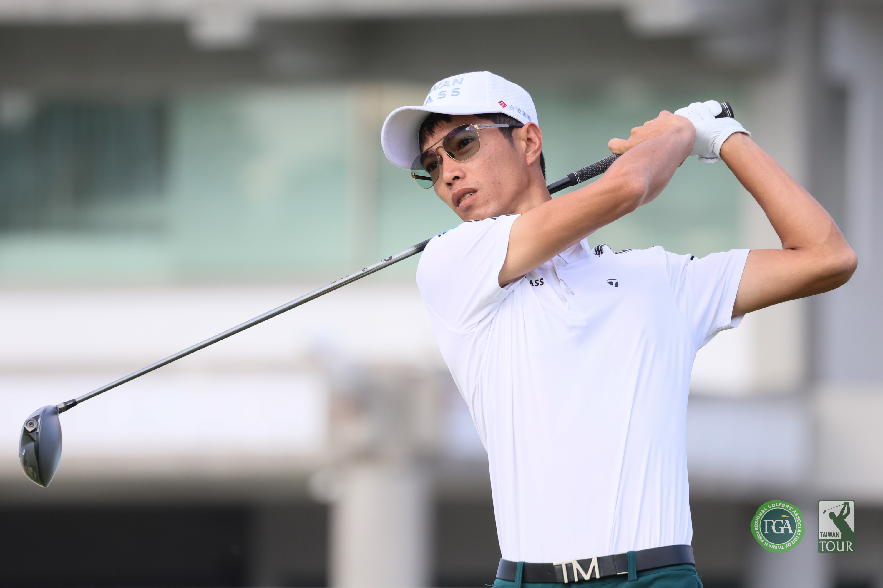 張緯綸以三回合總桿207桿-9暫並列第三。Tpga／林聖凱攝影