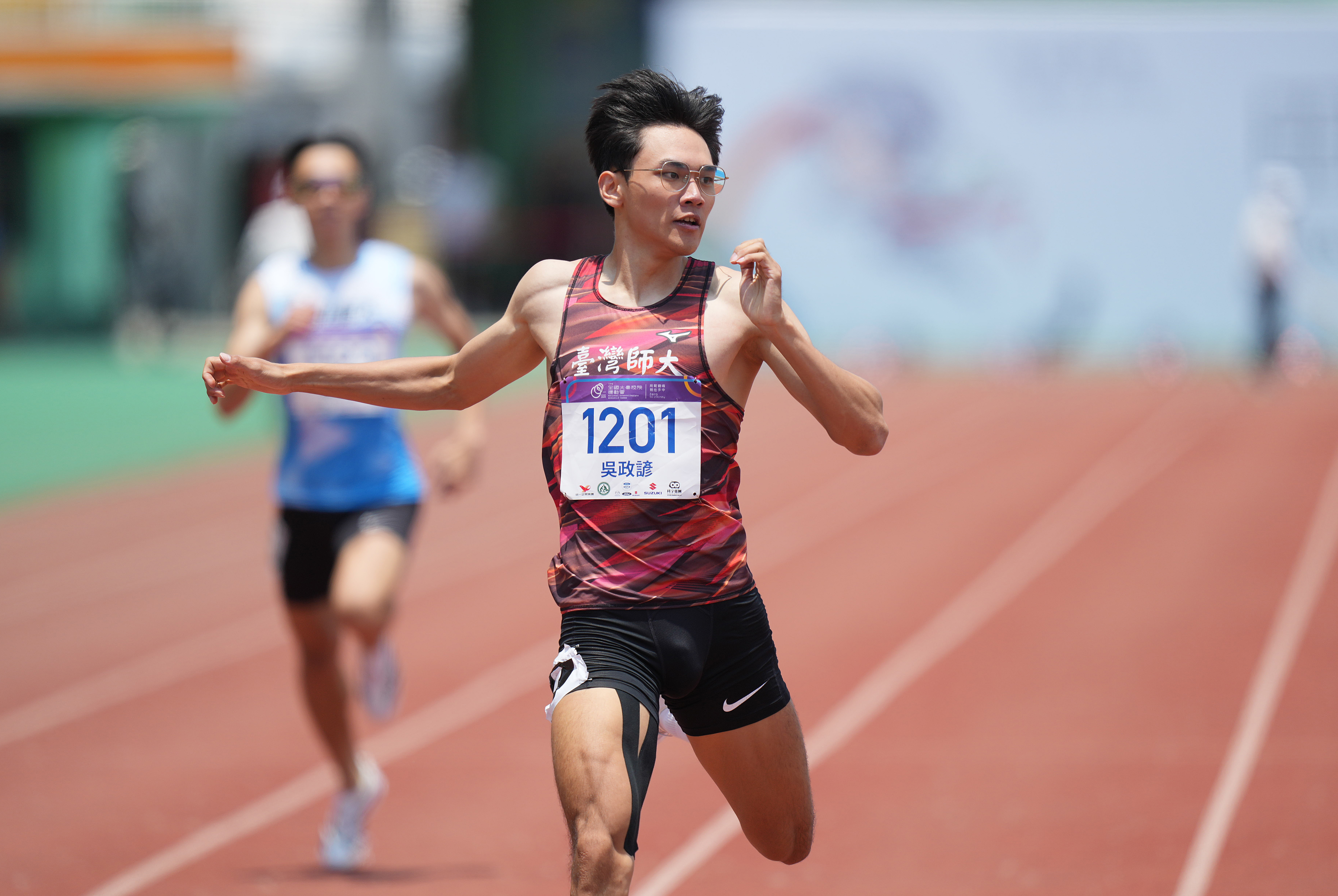 吳政諺在公開男400公尺奪下個人全大運首面金牌。114全大運提供