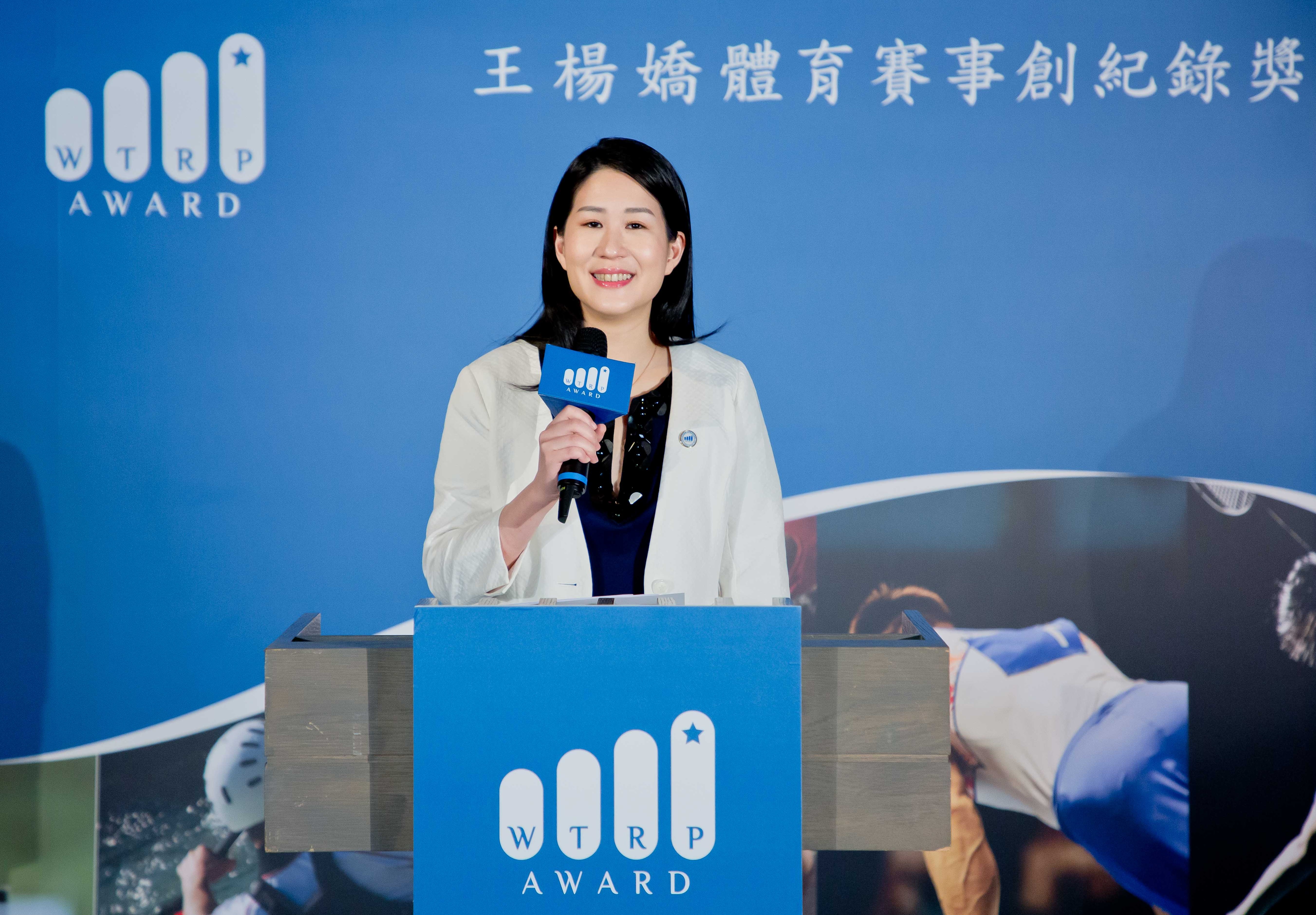 創紀錄獎發起人簡民惠。官方提供