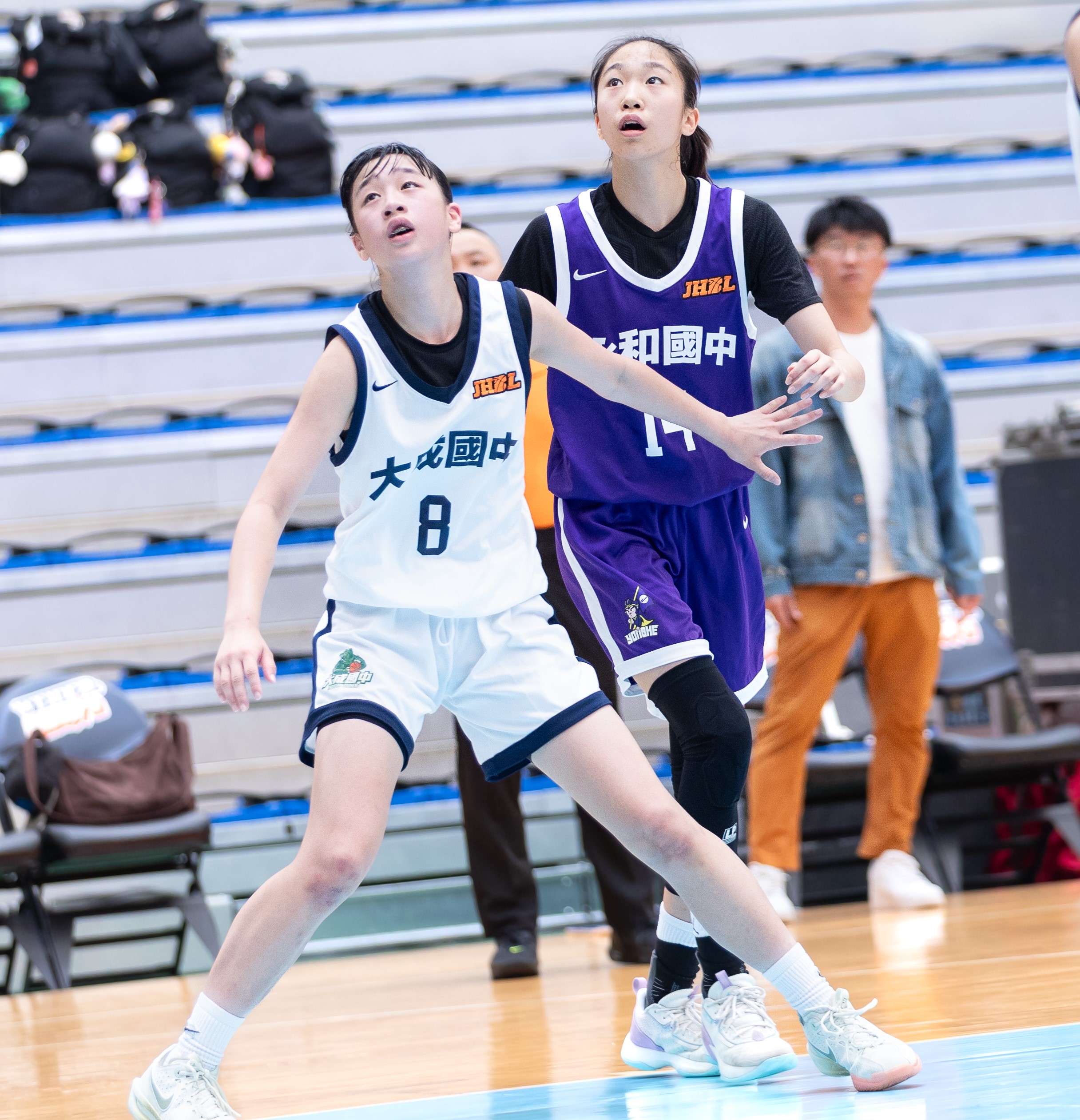 大成洪穎淇三分球8中3生涯新高27分。高中體總提供