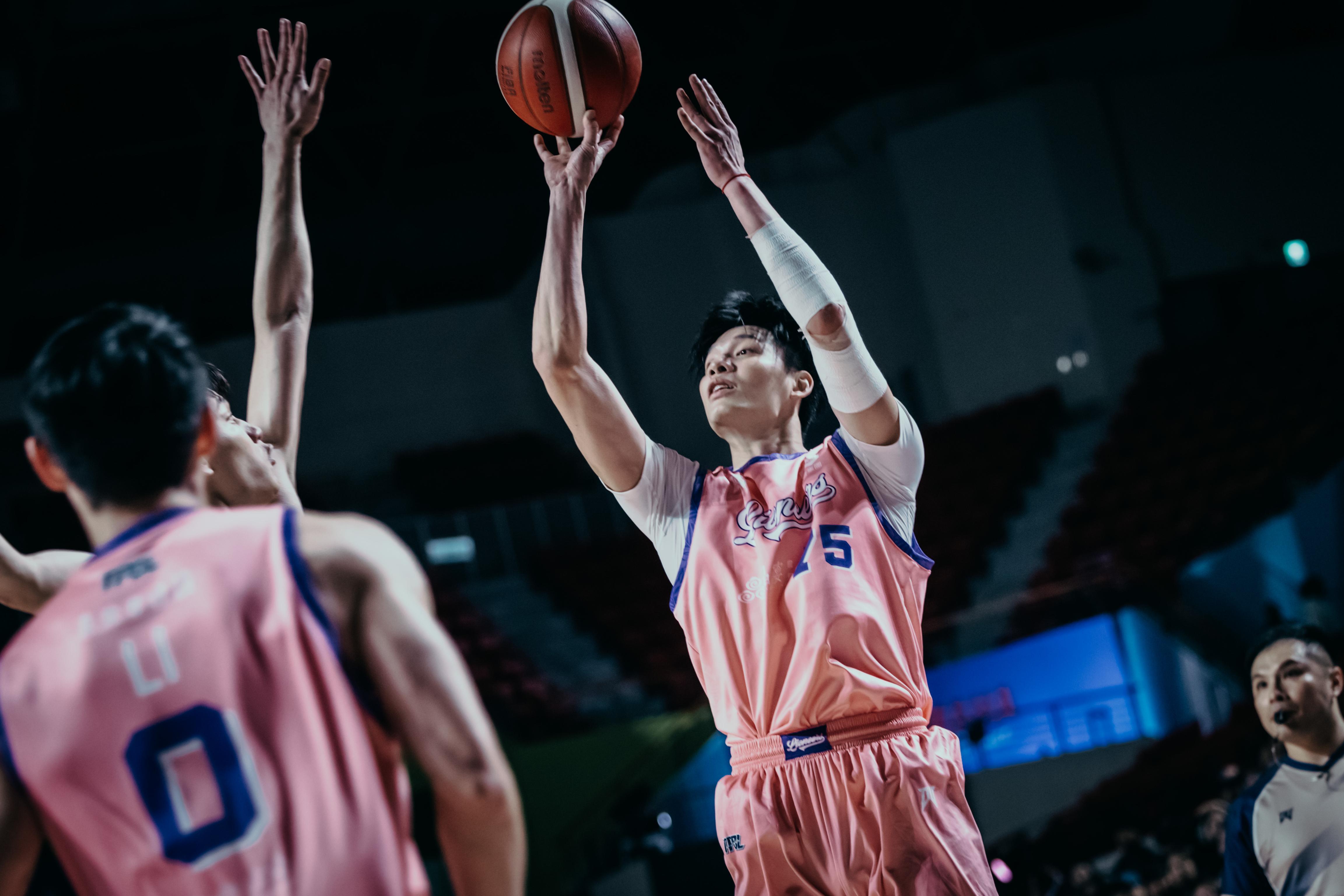 李啓瑋今日攻下14分2抄截。官方提供