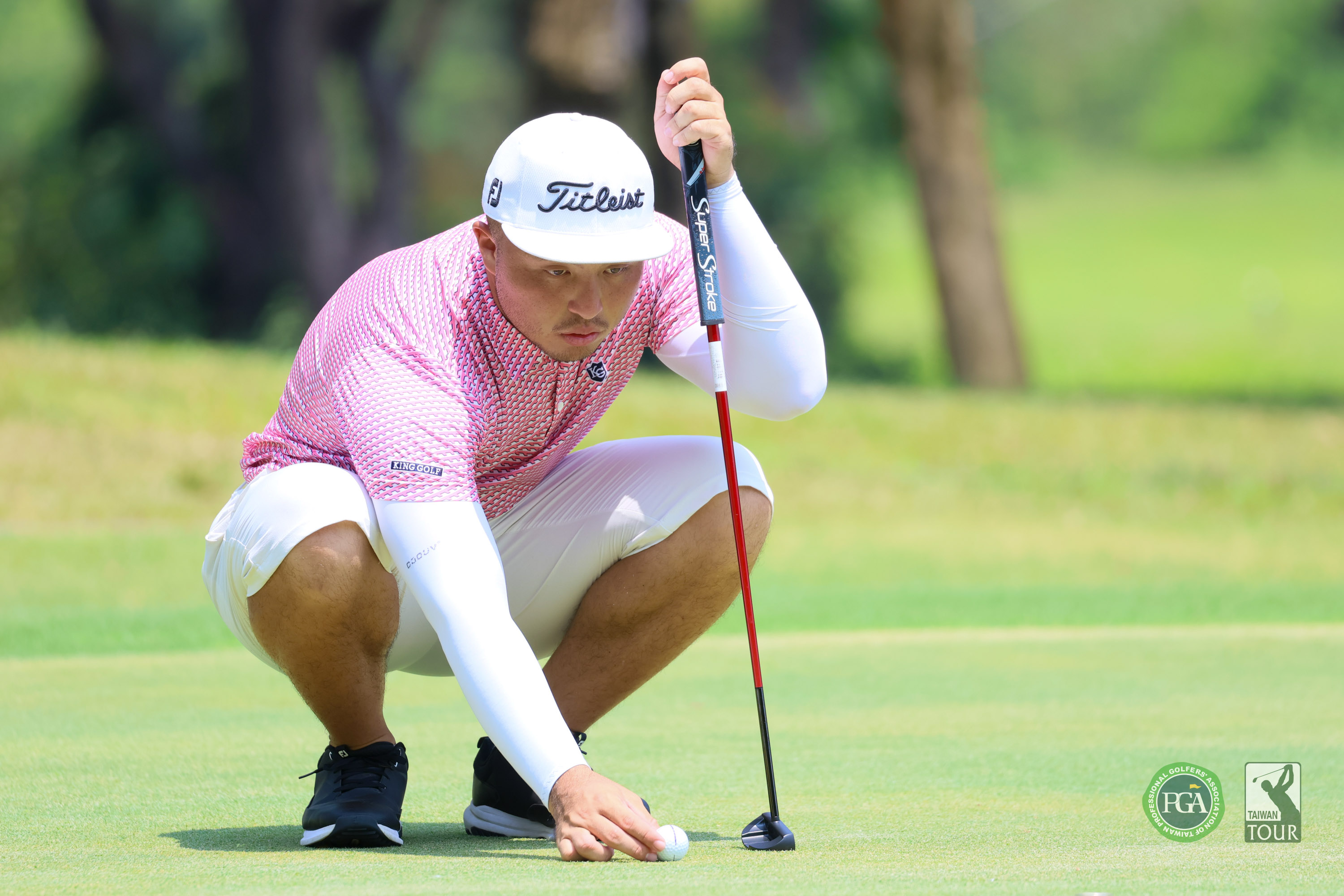 王勝暉以兩回合成績136桿-8最後一洞逆轉拿下冠軍。Tpga／林聖凱攝影