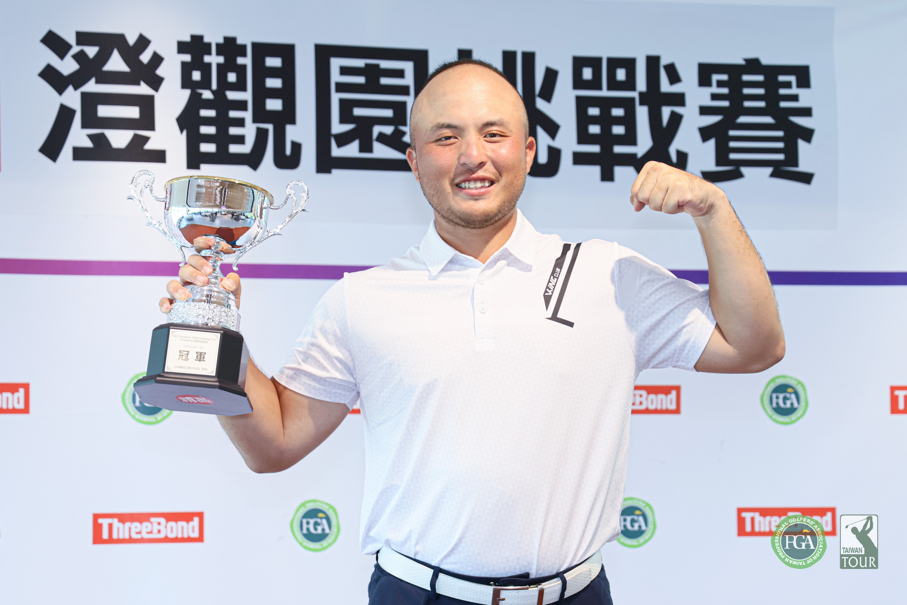 王勝暉睽違三年拿下冠軍。Tpga/ 林聖凱攝影