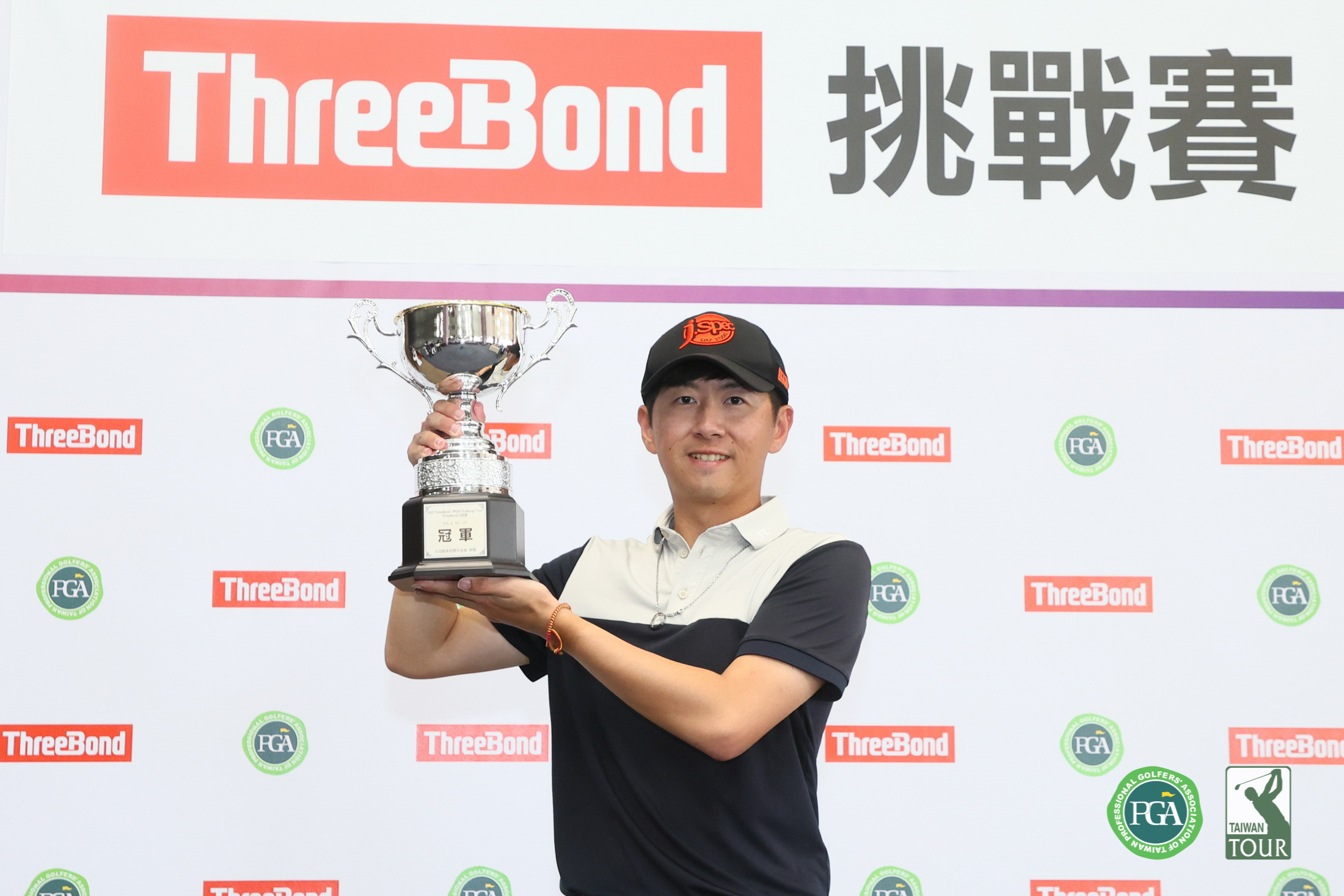 謝霆葳Threebond 挑戰賽首冠。鍾豐榮攝影