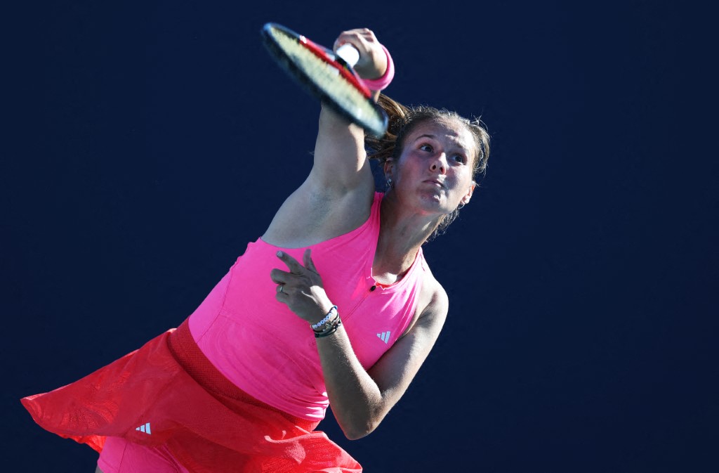 世界排名第12的俄羅斯網球女將卡薩金娜(Daria Kasatkina)本周轉籍改以澳洲選手參賽。法新社