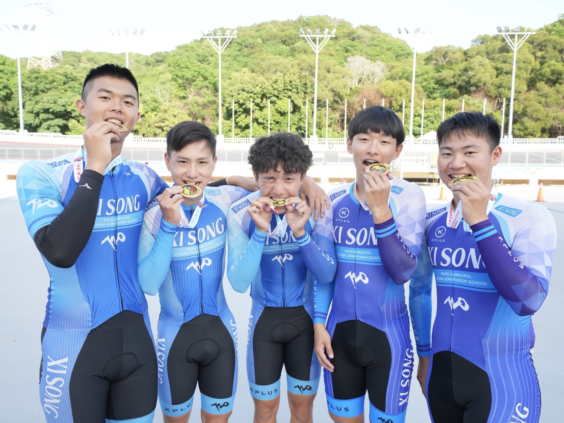 臺北市西松高中突圍續寫沒場地勇奪二連霸傳奇。臺北市政府體育局提供