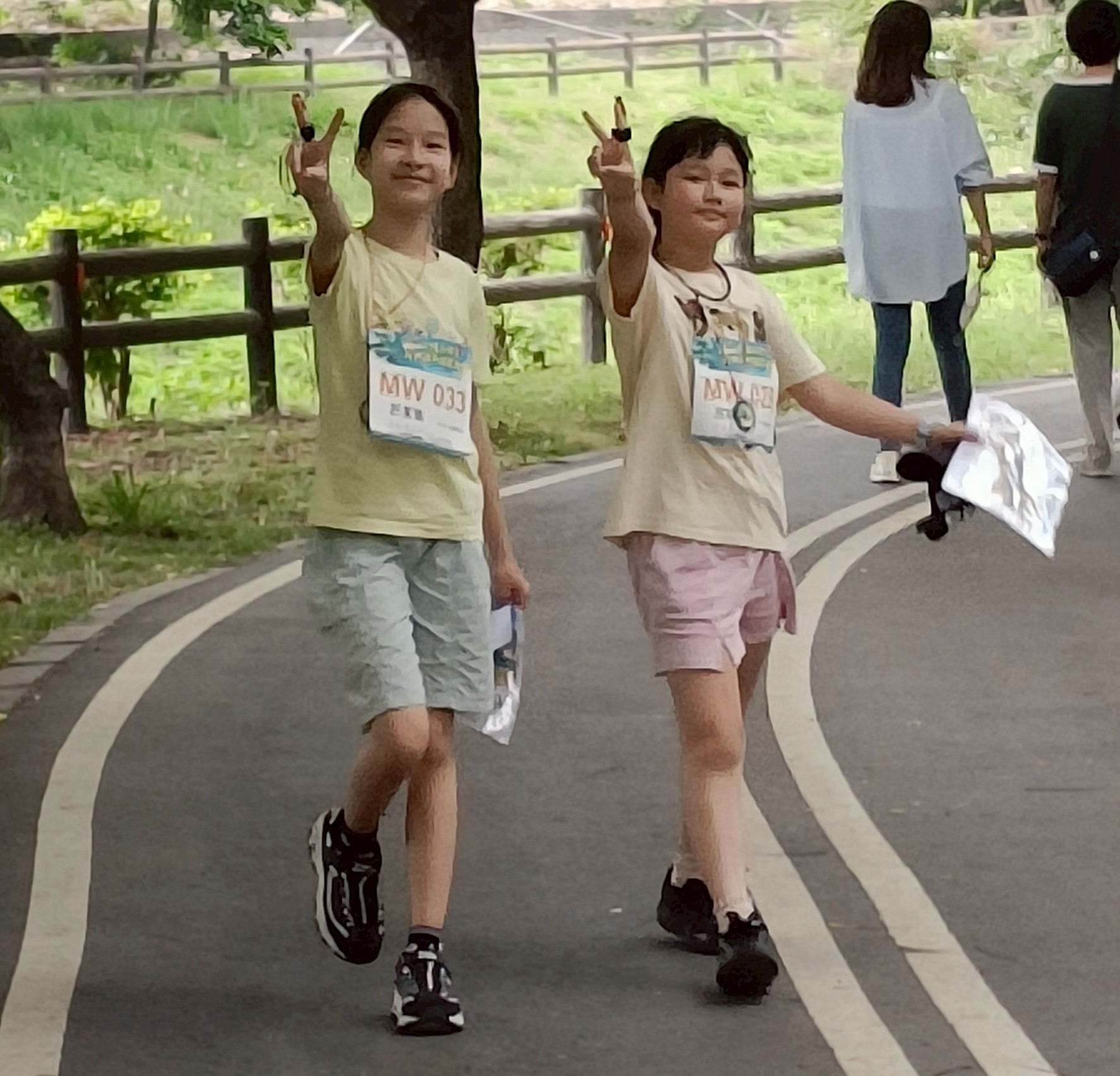 全國小學生定向越野錦標賽堪稱是可愛到破表的賽事競爭。定向野野協會提供