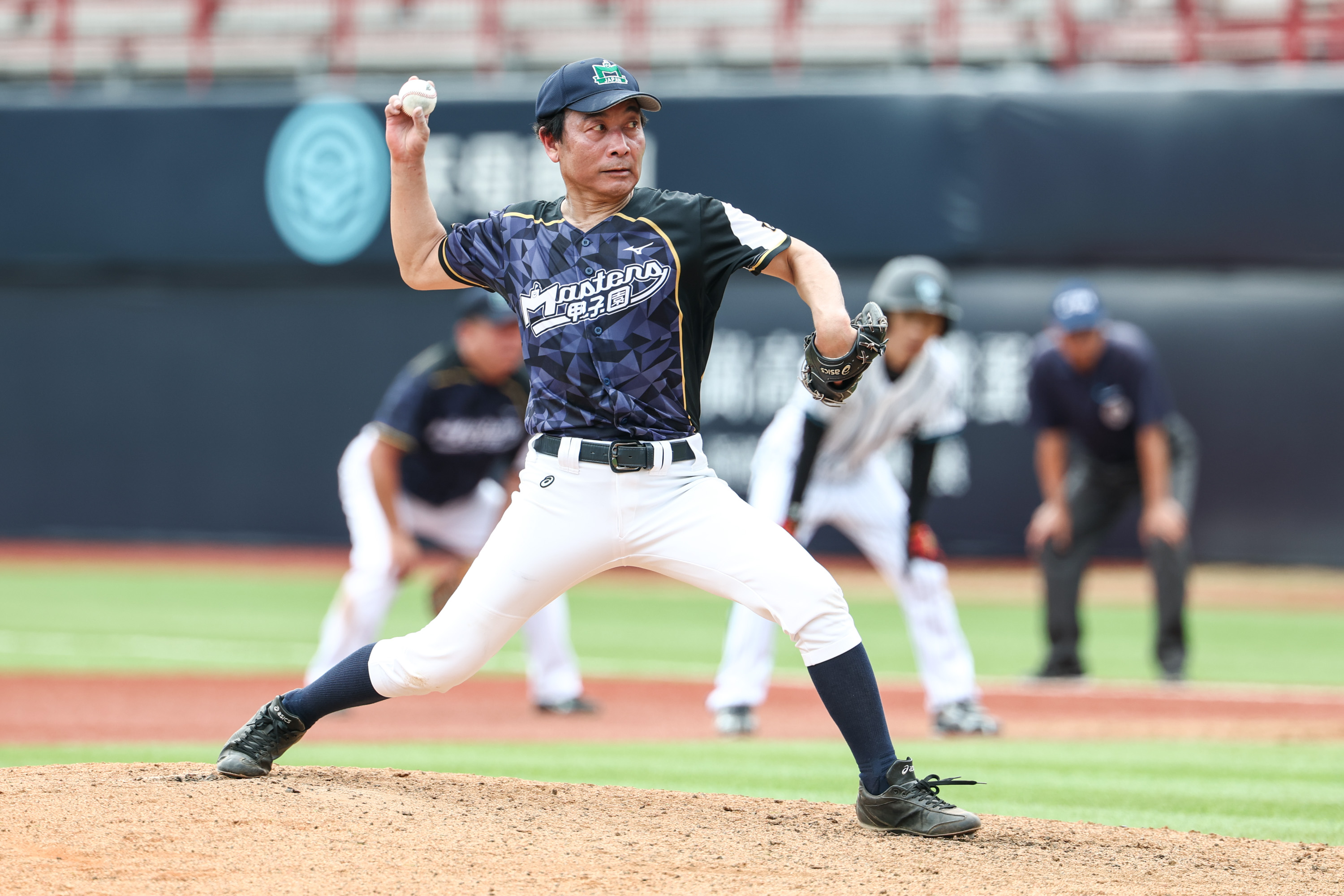 日本甲子園大師隊先發投手同時兼有Imga的理事身份。大會提供