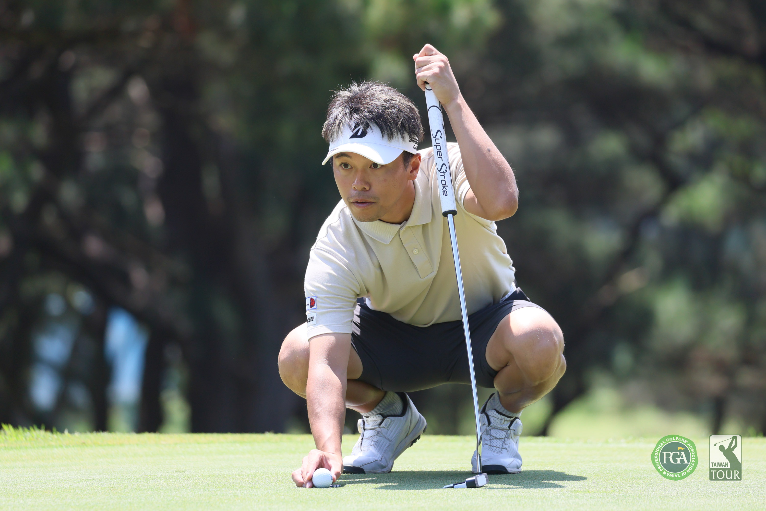 日本選手關藤直熙以兩回合總桿136桿-8暫並列第五。Tpga／林聖凱攝