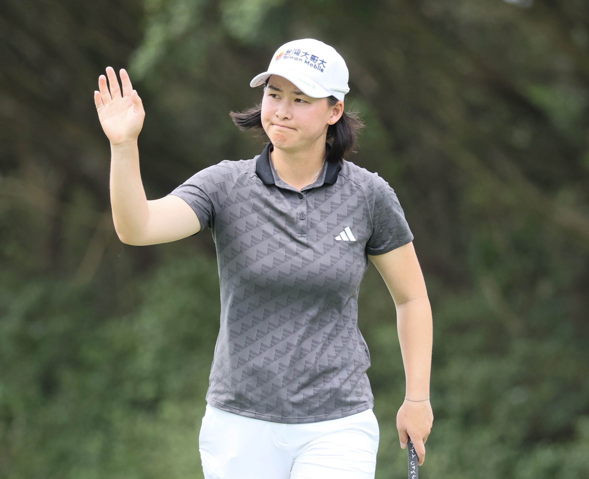 李旻以三回合總桿低於標準桿12桿的204桿單獨領先。Tlpga提供/葉勇宏攝