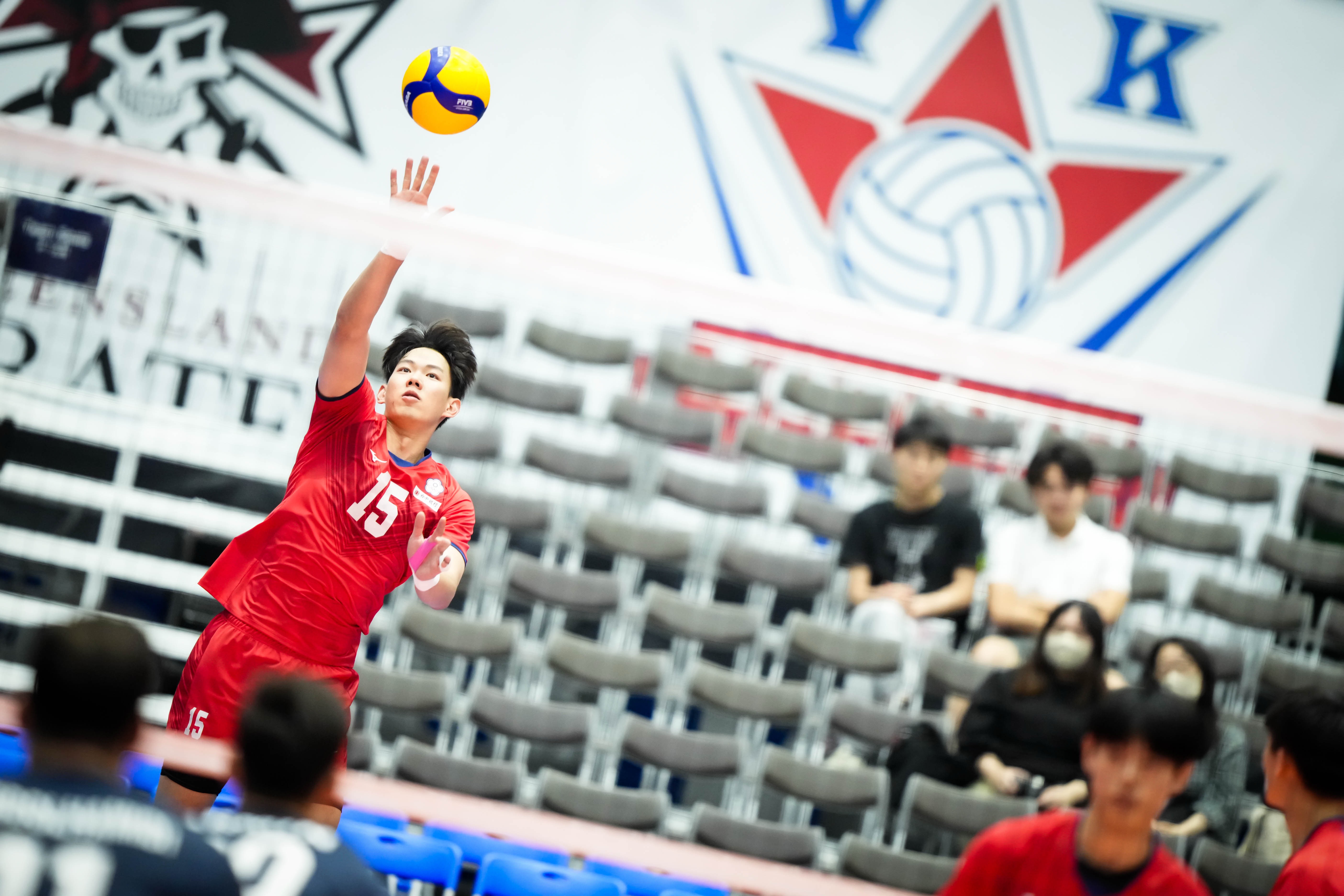 汪秉勳表示參加國際賽面對國外球員都是成長的經驗。AVC提供