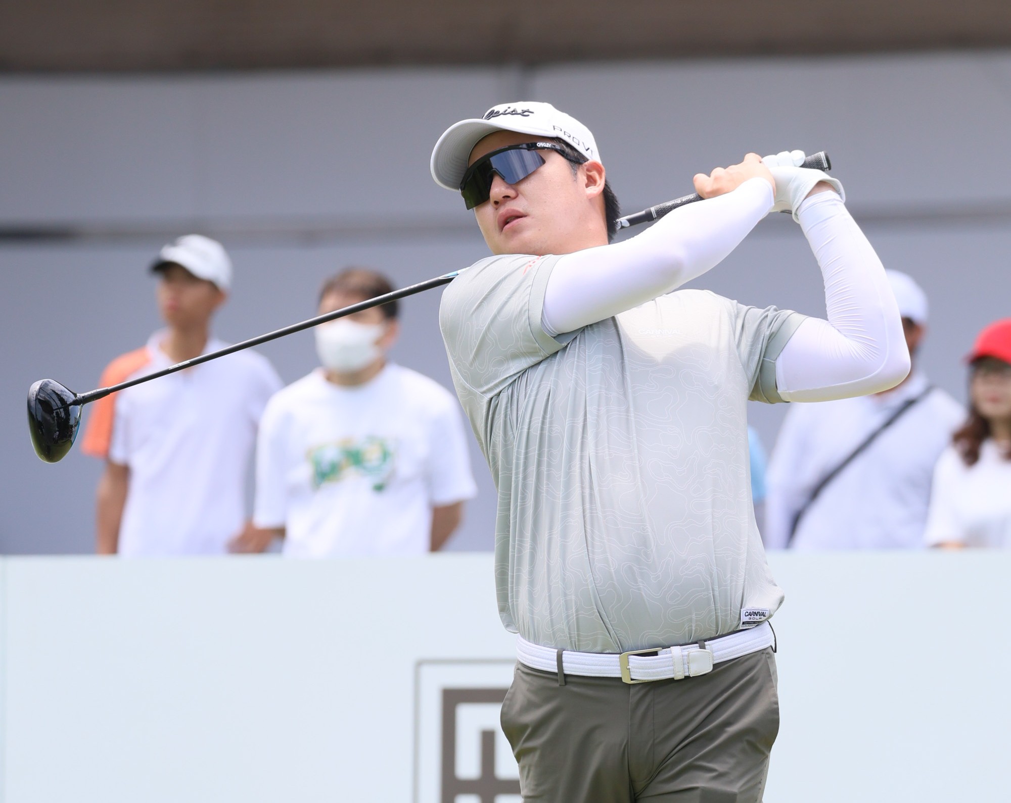 泰國選手蘇提帕以兩回合總桿135桿-9暫並列第二。Tpga／林聖凱攝