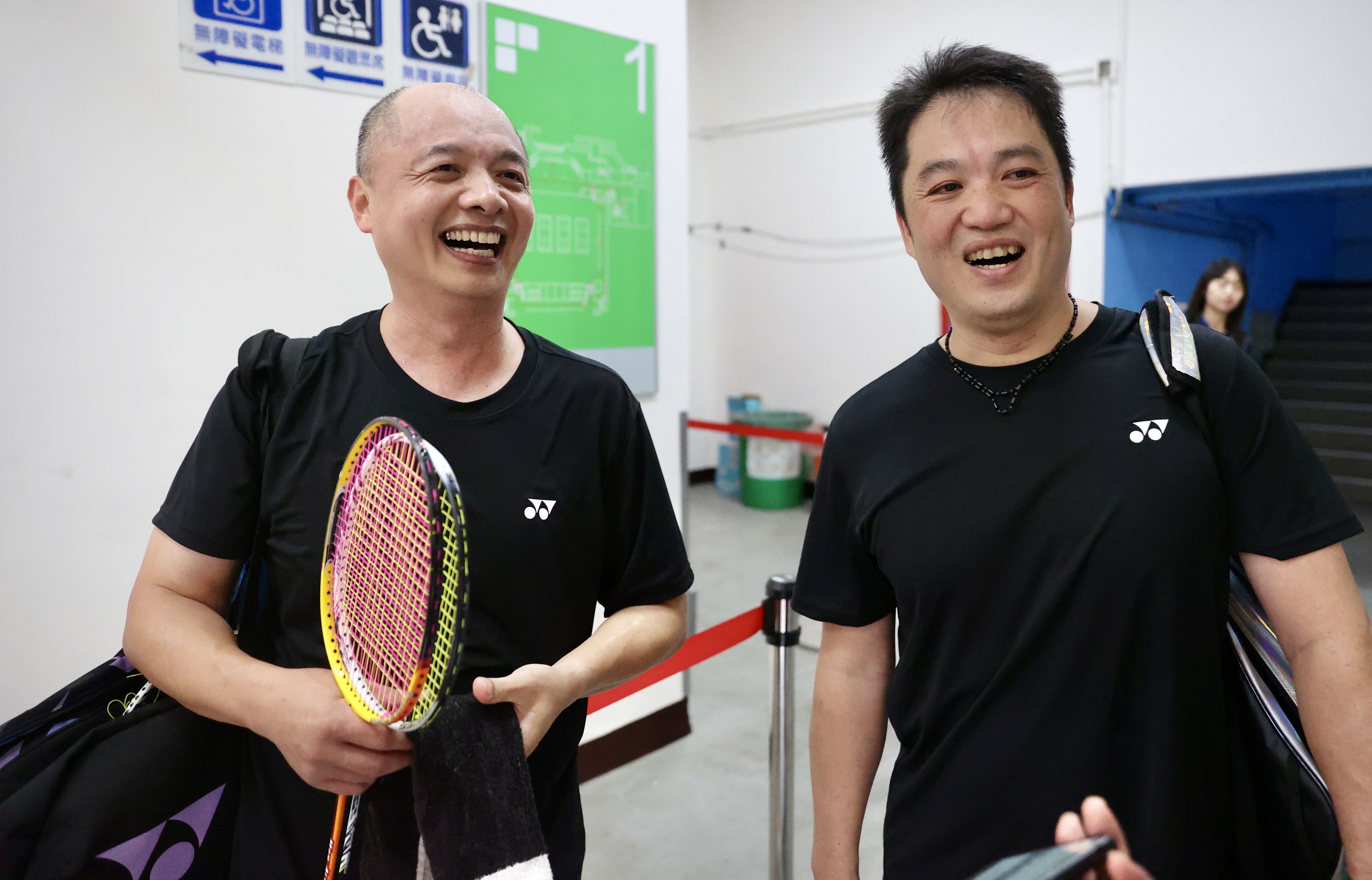 臺中后里組合劉英雄(左)和楊志宇(右)一戰成名。大會提供