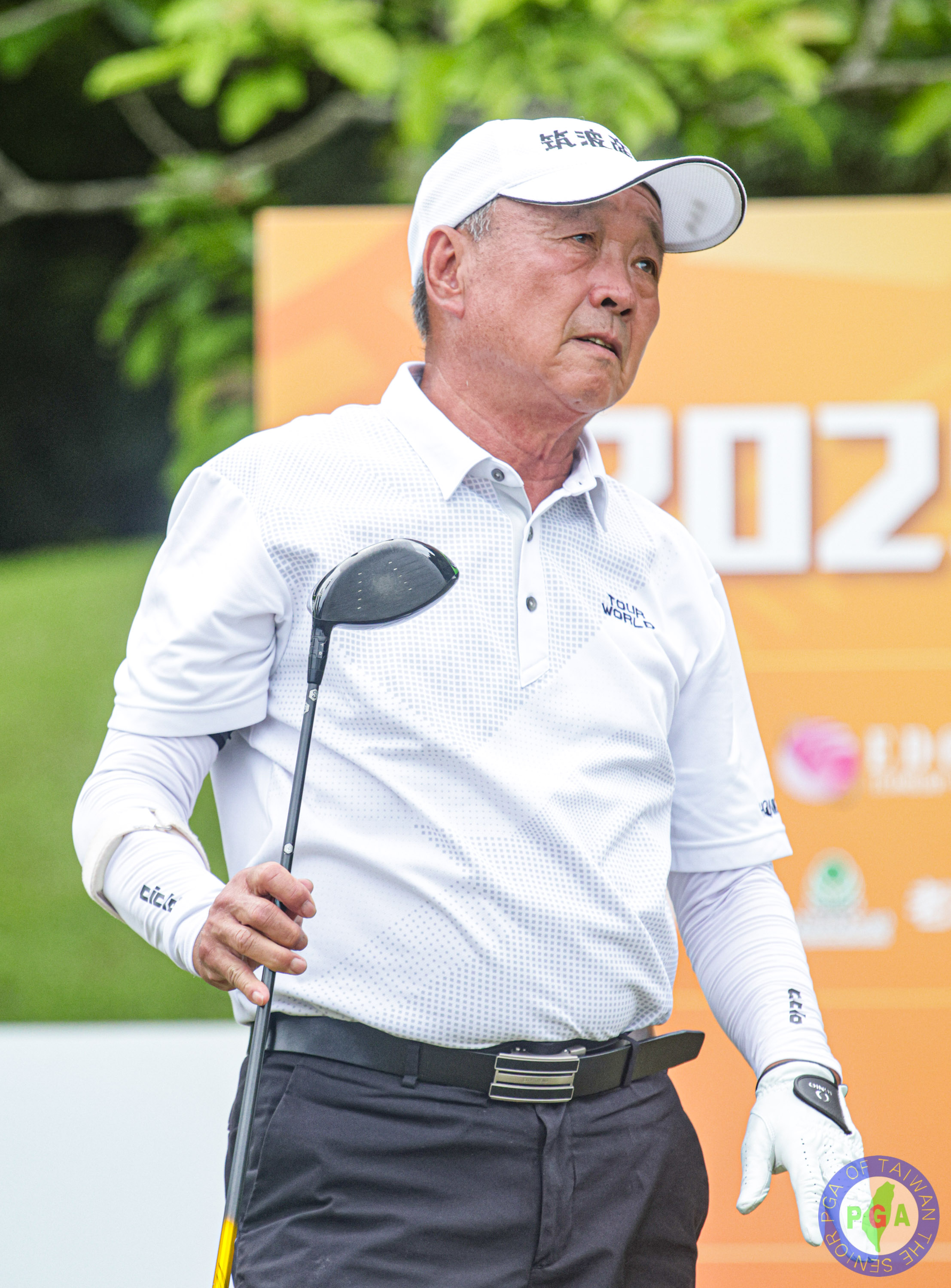 2025益登科技長春公開賽第一回合 陳志明 73桿1同齡同桿。陳文欣攝