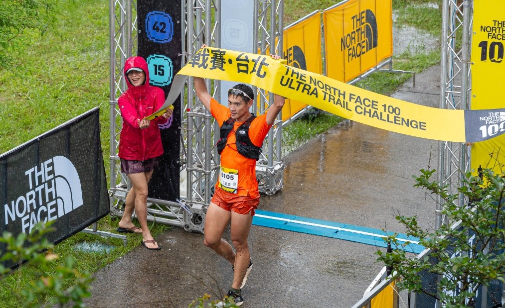  The North Face簽約運動員江晏慶領先60K奪冠。大會提供