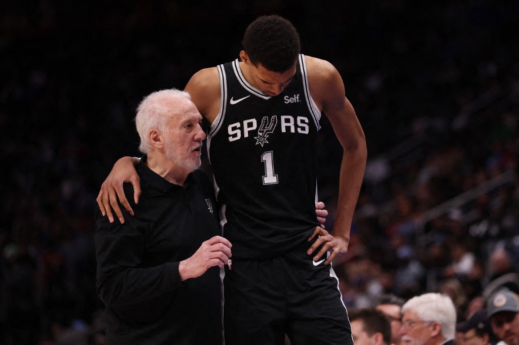 76歲的波波維奇(Gregg Popovich)將正式卸任總教練職務。法新社