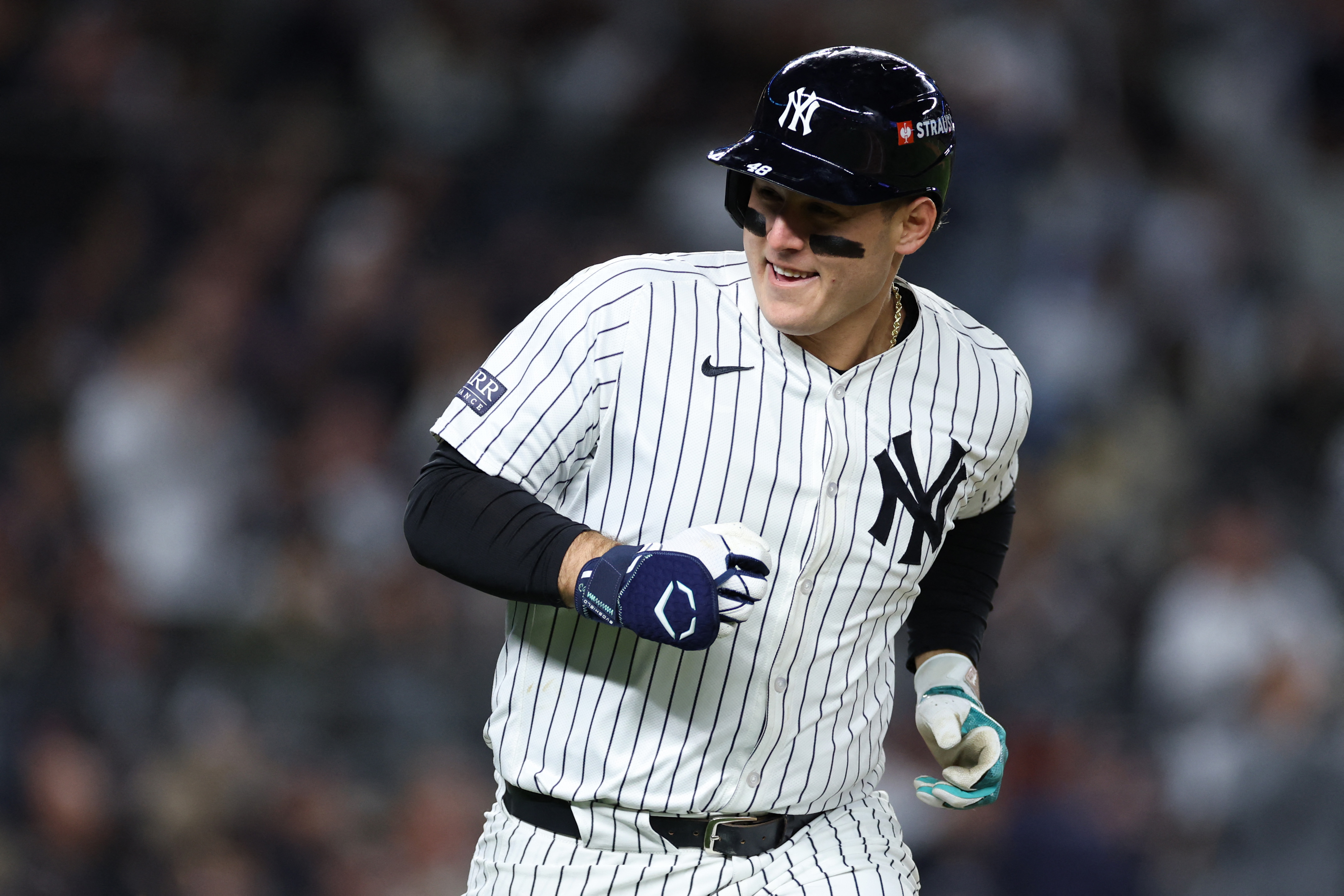 大聯盟生涯累積超過300轟的重砲手里佐(Anthony Rizzo)。法新社