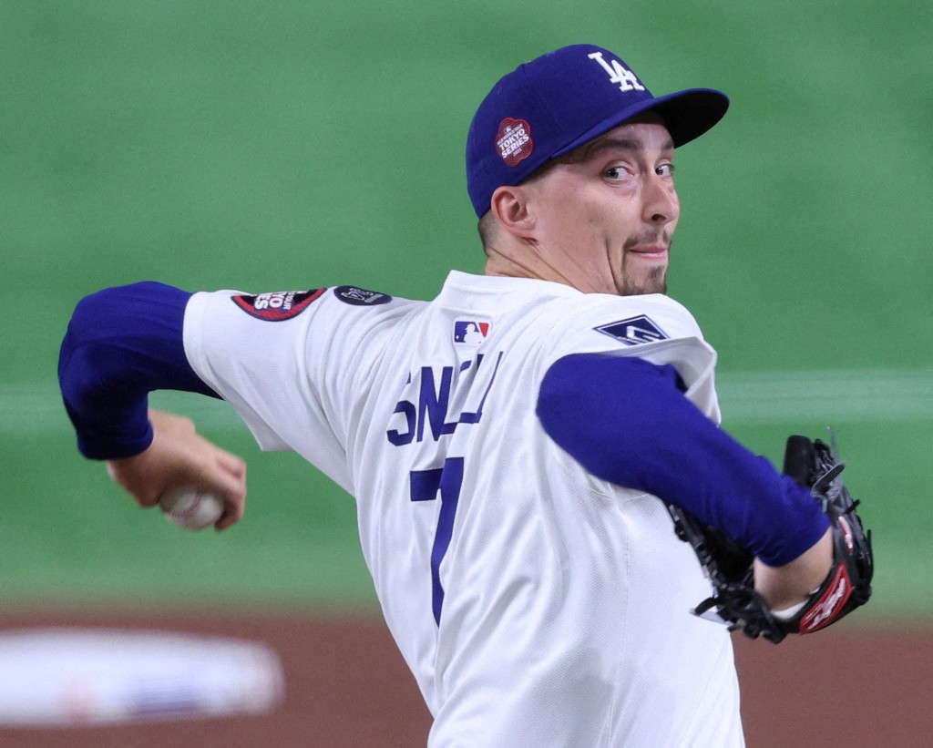 昔日賽揚強投史奈爾（Blake Snell）。法新社