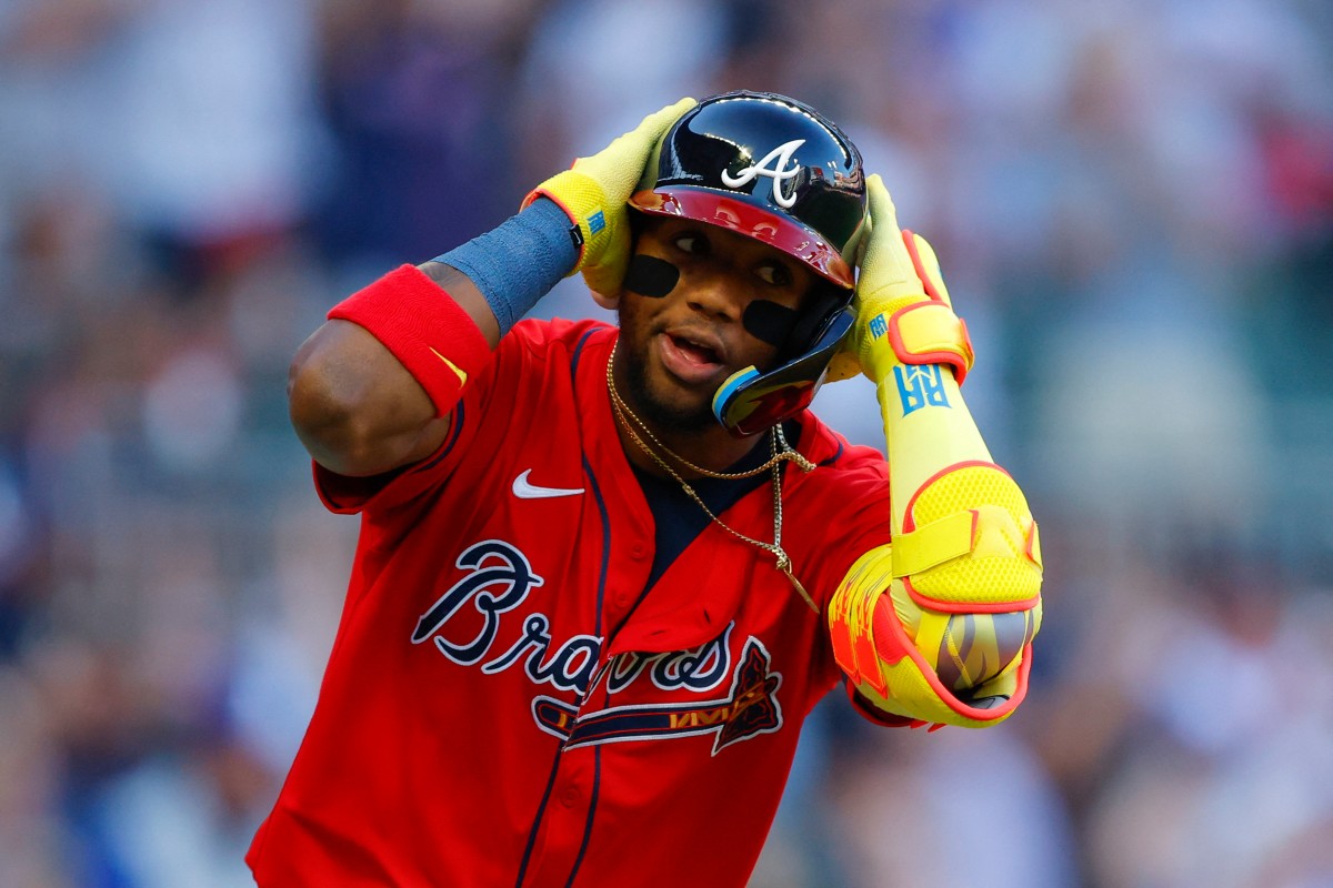 庫尼亞(Ronald Acuña Jr.)擔任開路先鋒回歸。法新社