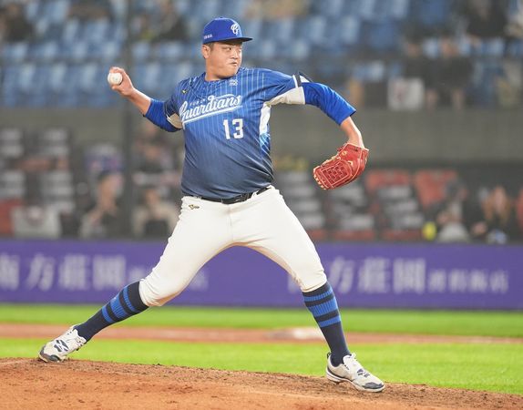 廖任磊。富邦悍將提供