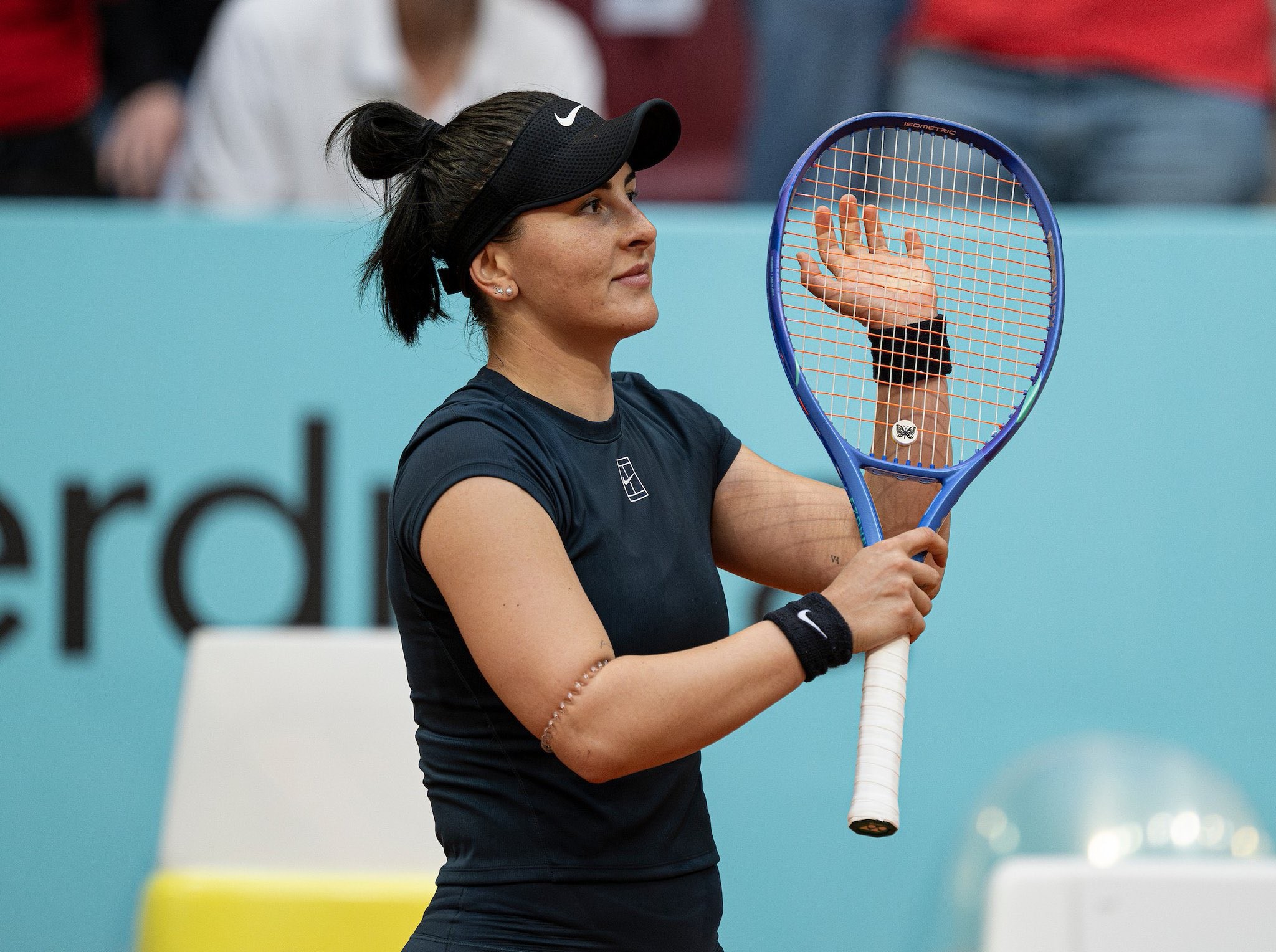 2019年美網冠軍·安德萊絲庫(Bianca Andreescu)瘦身後戰力提升不少。摘自安德萊絲庫推特