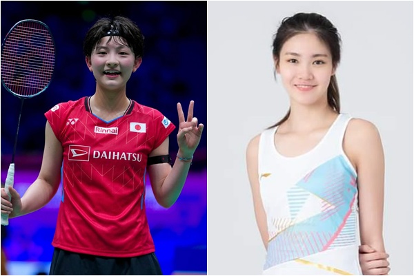 女單決賽將由日、泰18歲美少女宮崎友花(左)和.歐帕妮普(Pitchamon Opatniputh)對決。合成照片
