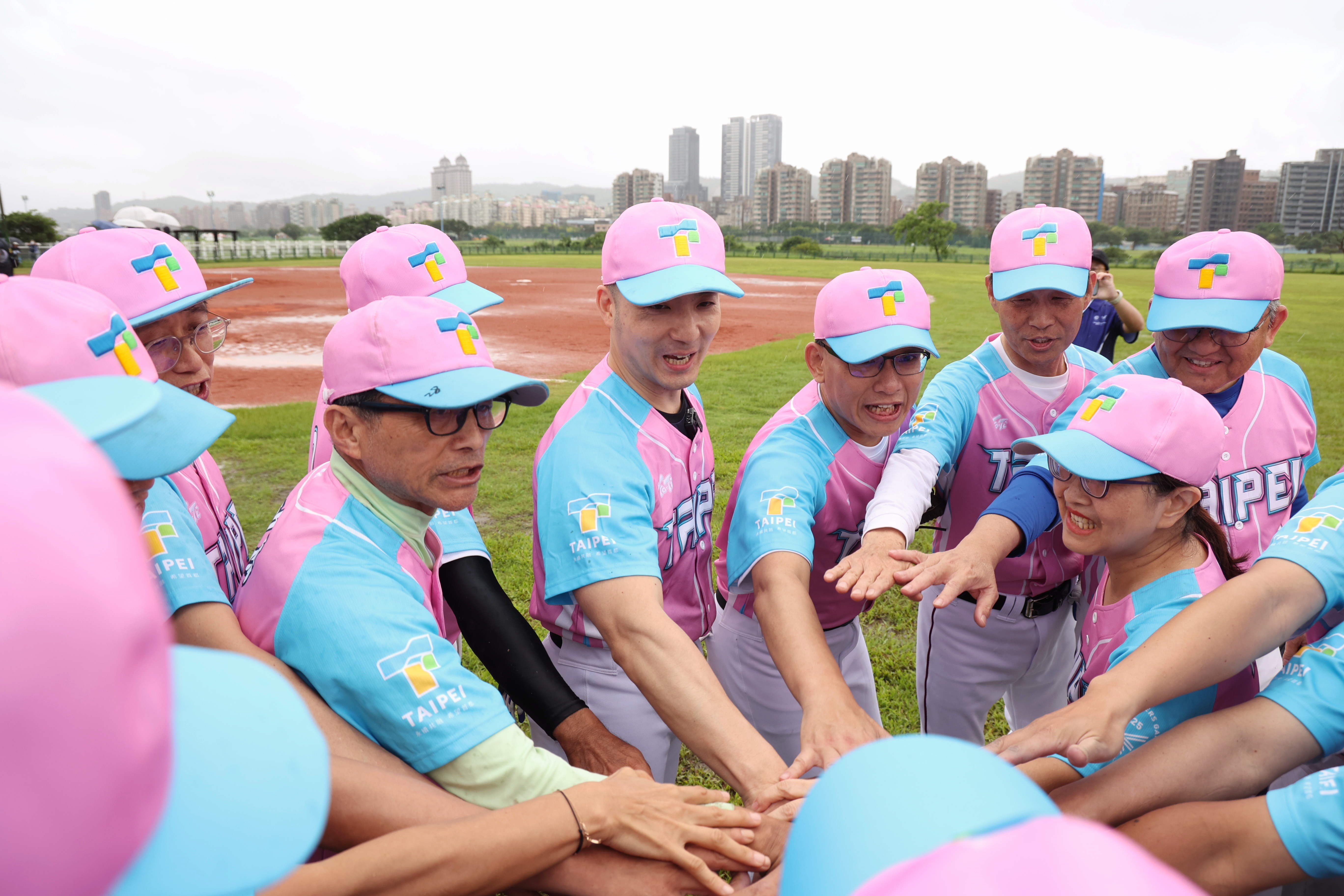市長蔣萬安帶領北市隊參賽。大會提供