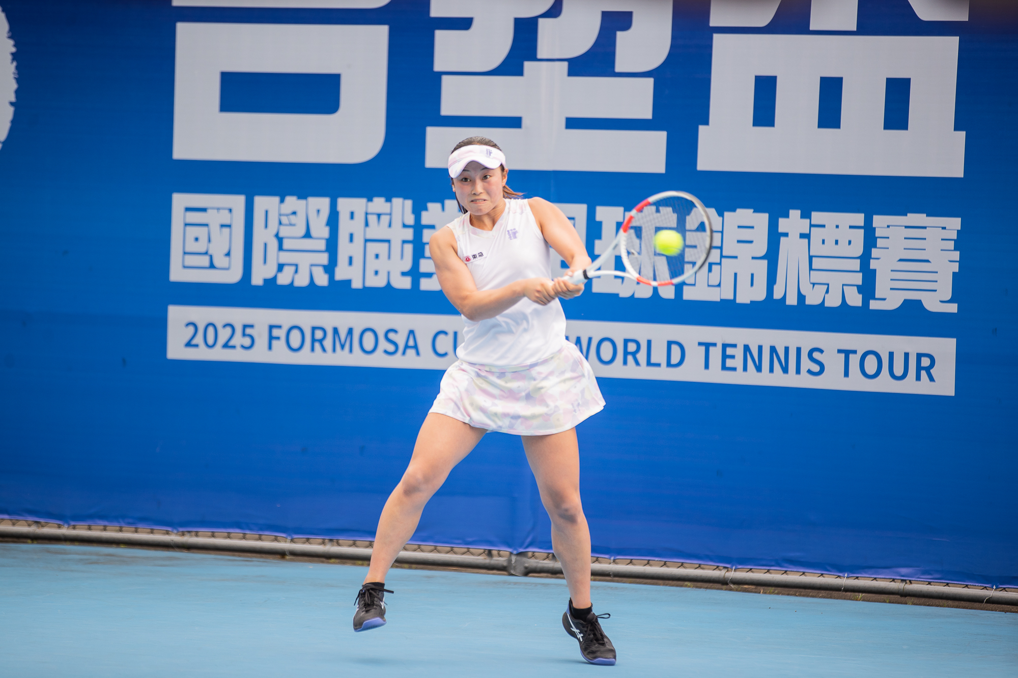 日本第六種子西郷里奈Rina Saigo前進單打決賽。網協提供