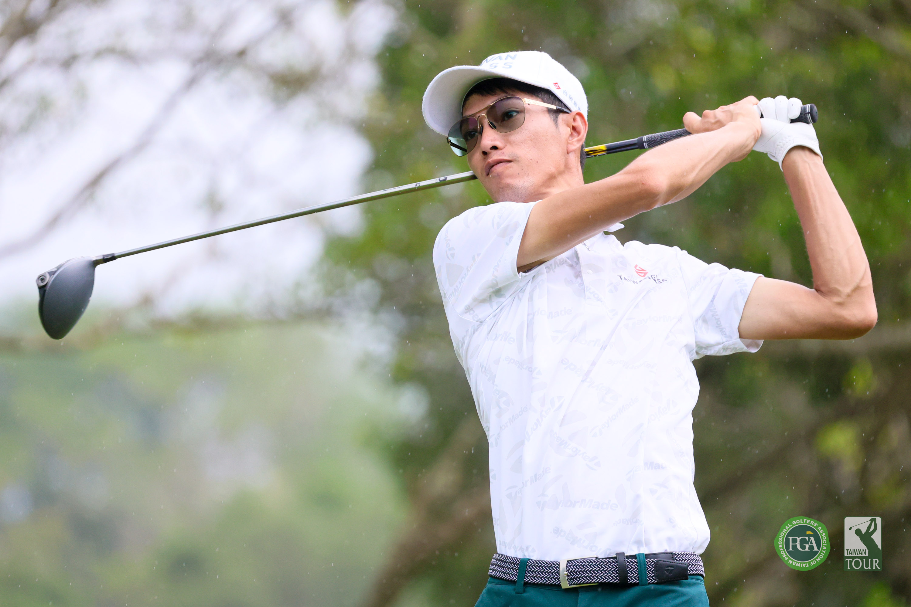 張緯綸以兩回合130桿-14暫居第一。Tpga／林聖凱攝影