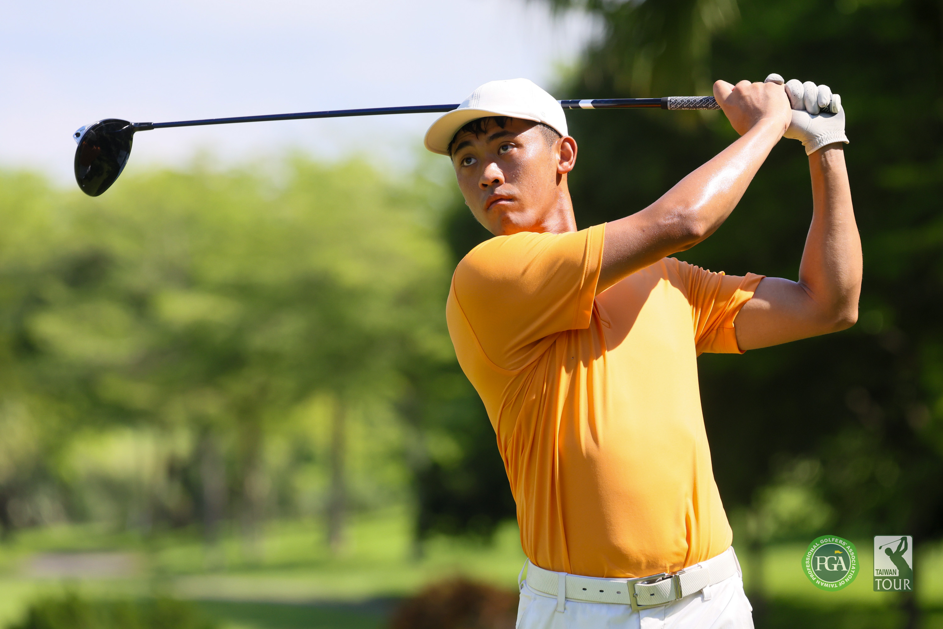 曾子豪以兩回合135桿-9暫並列第三。Tpga／林聖凱攝影