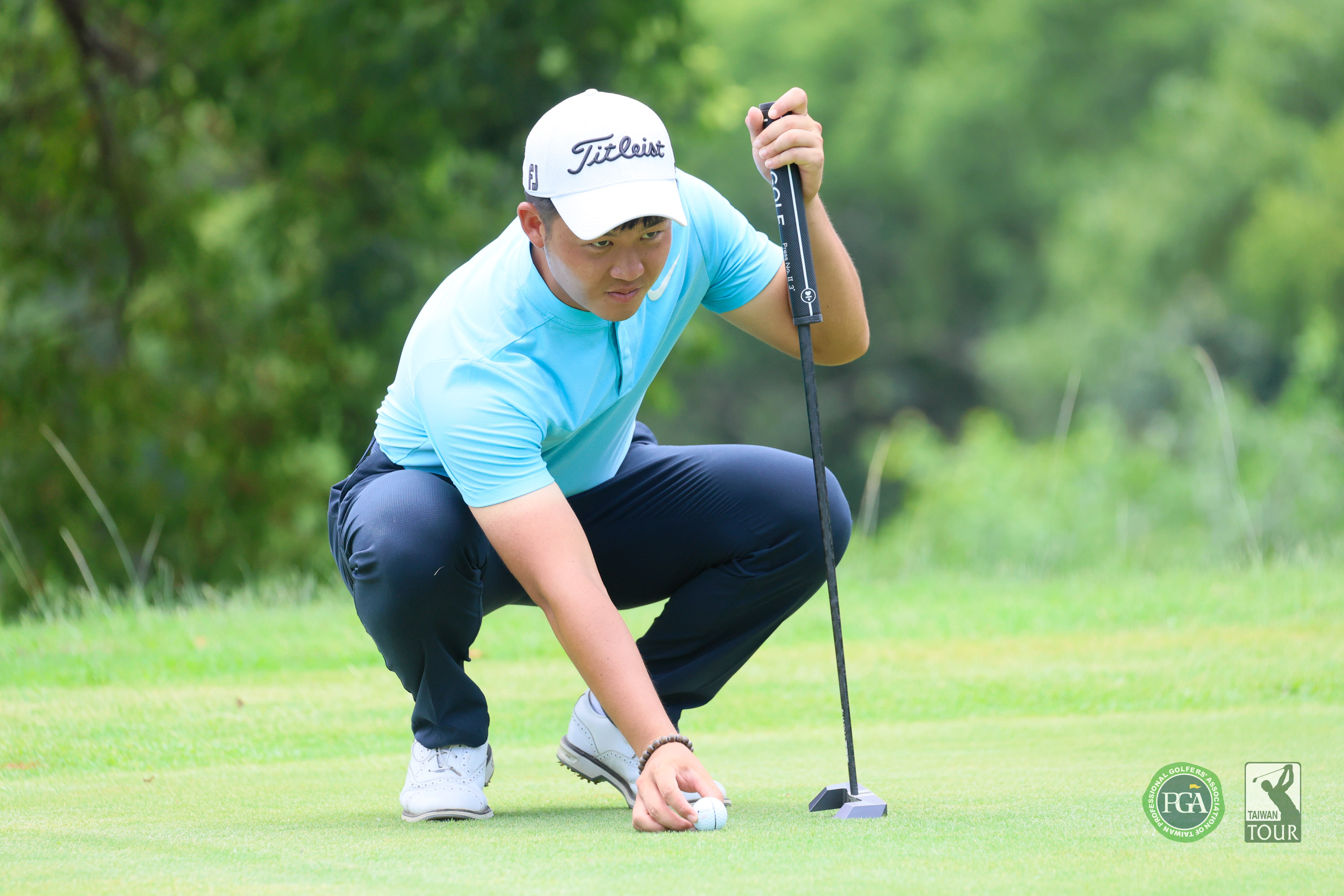 李昭樺以70桿-2暫並列第二。Tpga／林聖凱攝影