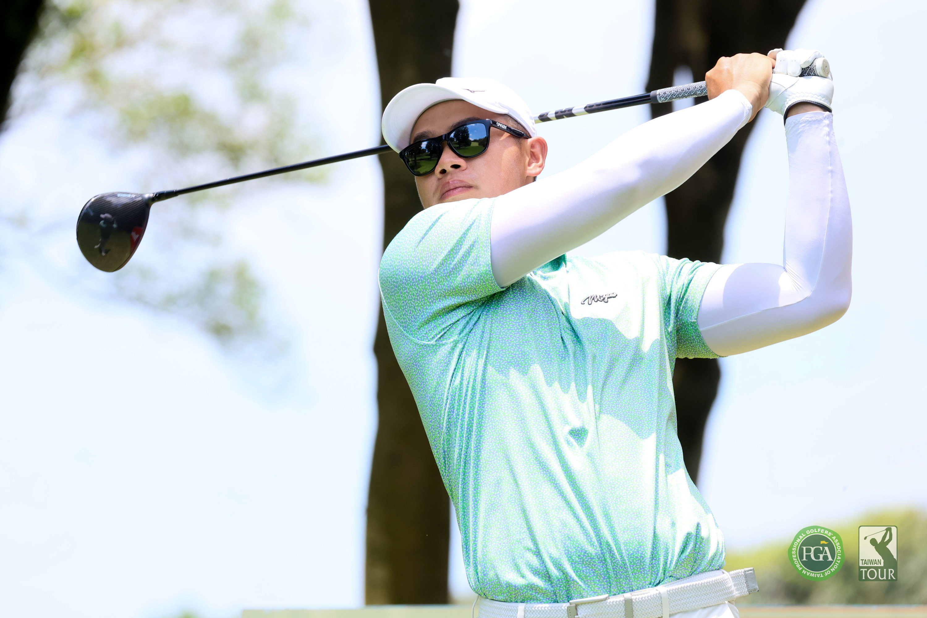李睿紳以70桿-2暫並列第二。Tpga／林聖凱攝影
