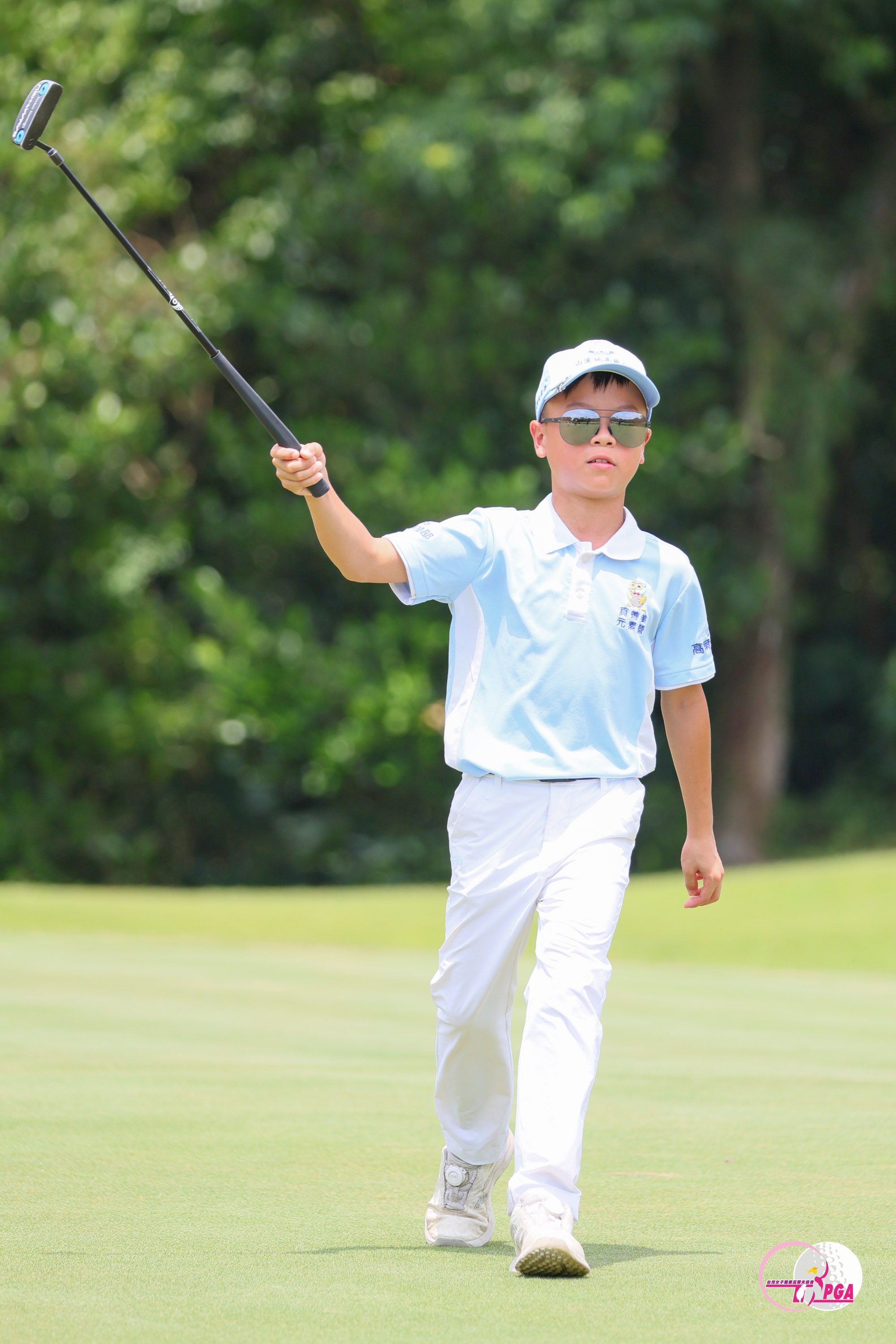 業餘C組蔡天富以兩回合總桿158桿奪下冠軍。Tlpga／葉勇宏攝