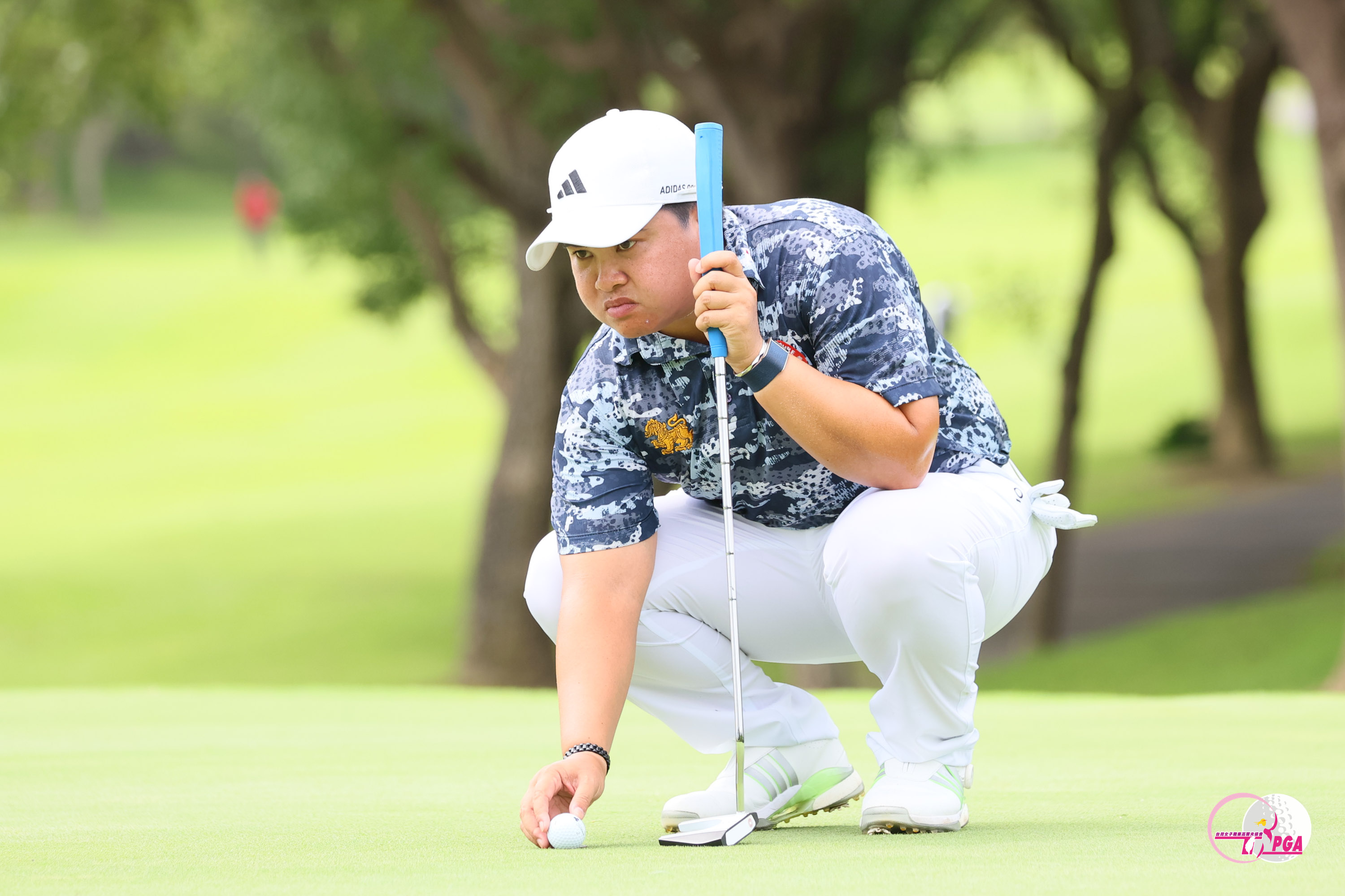 泰國女將帕查拉朱達以兩回合總桿140桿-6暫居第三。Tlpga ／葉勇宏攝