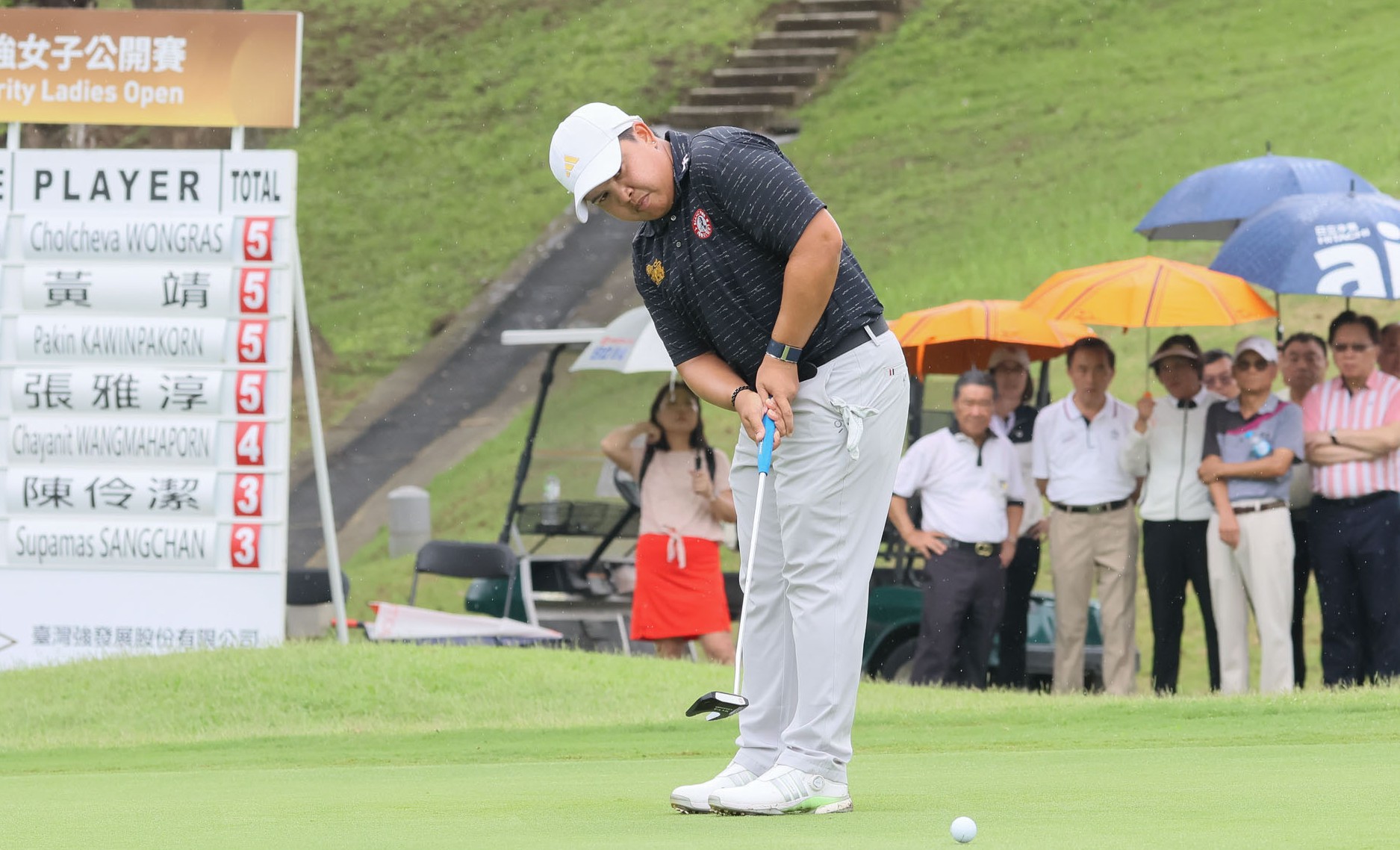 泰國選手帕查拉朱達以三回合總桿210桿-9逆轉奪冠。Tlpga/葉勇宏攝