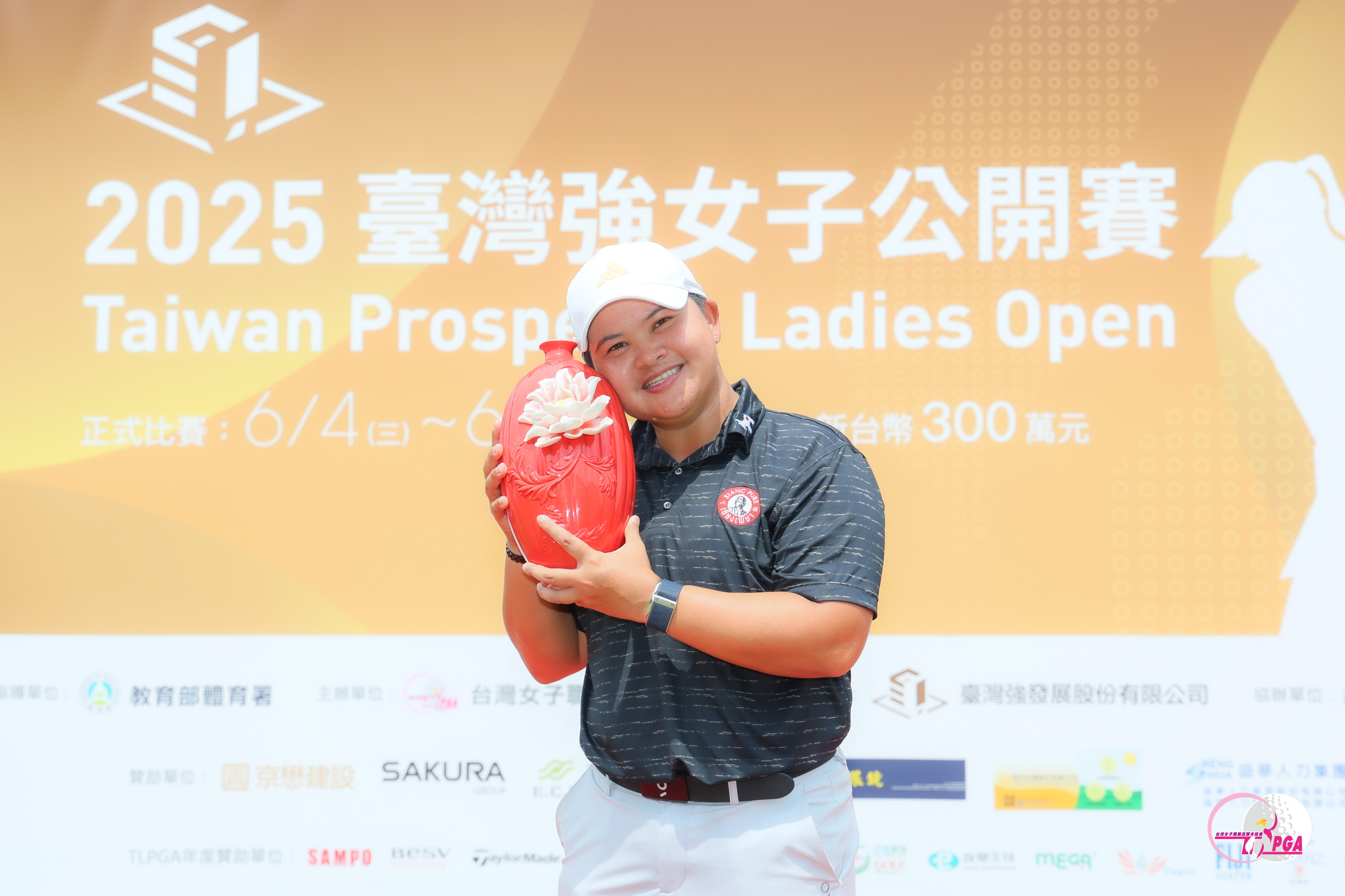 泰國選手帕查拉朱達以三回合總桿210桿-9逆轉奪冠。Tlpga／葉勇宏攝