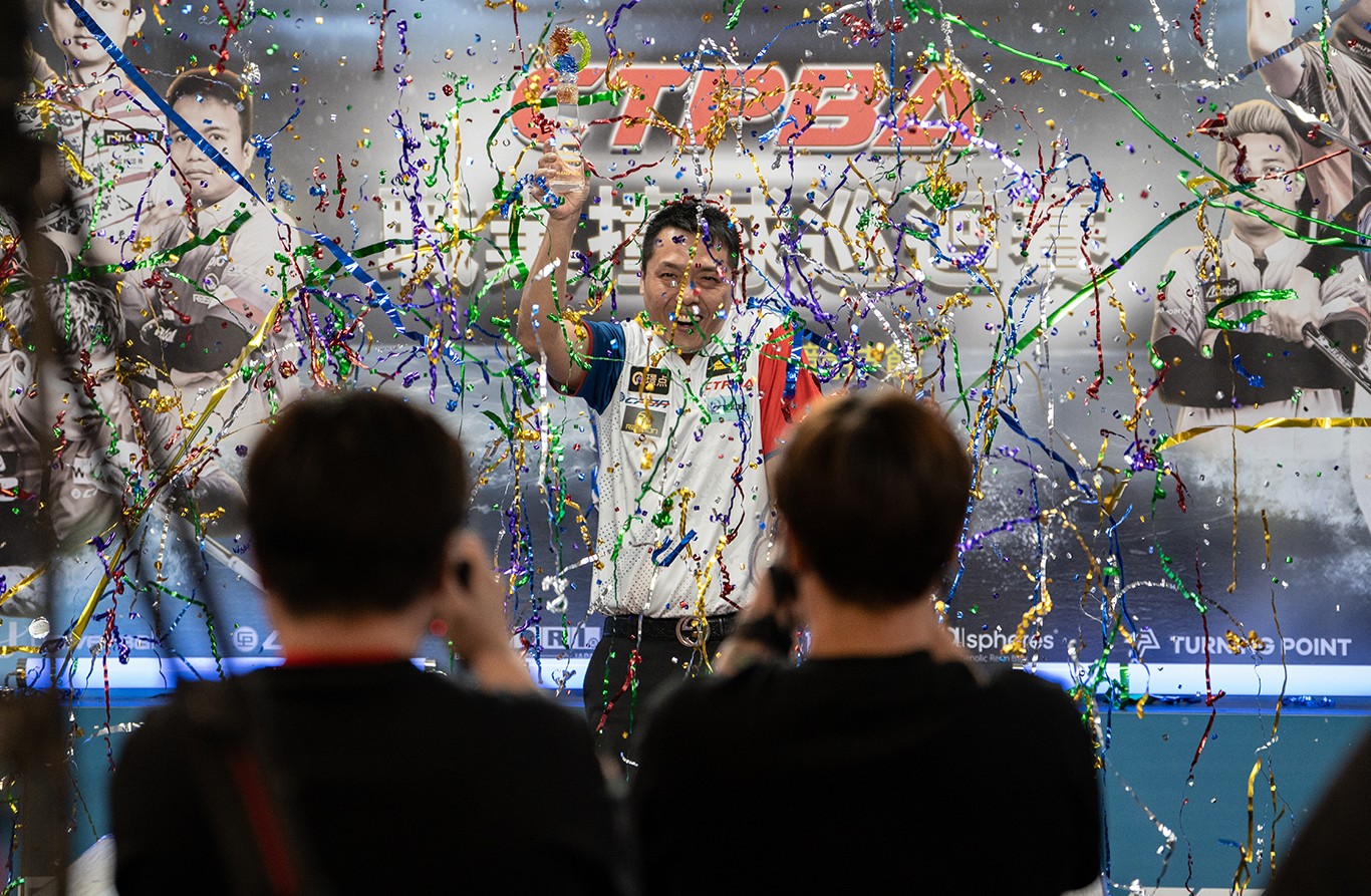 火雲邪神張榮麟歡喜奪冠。取自Ctpba