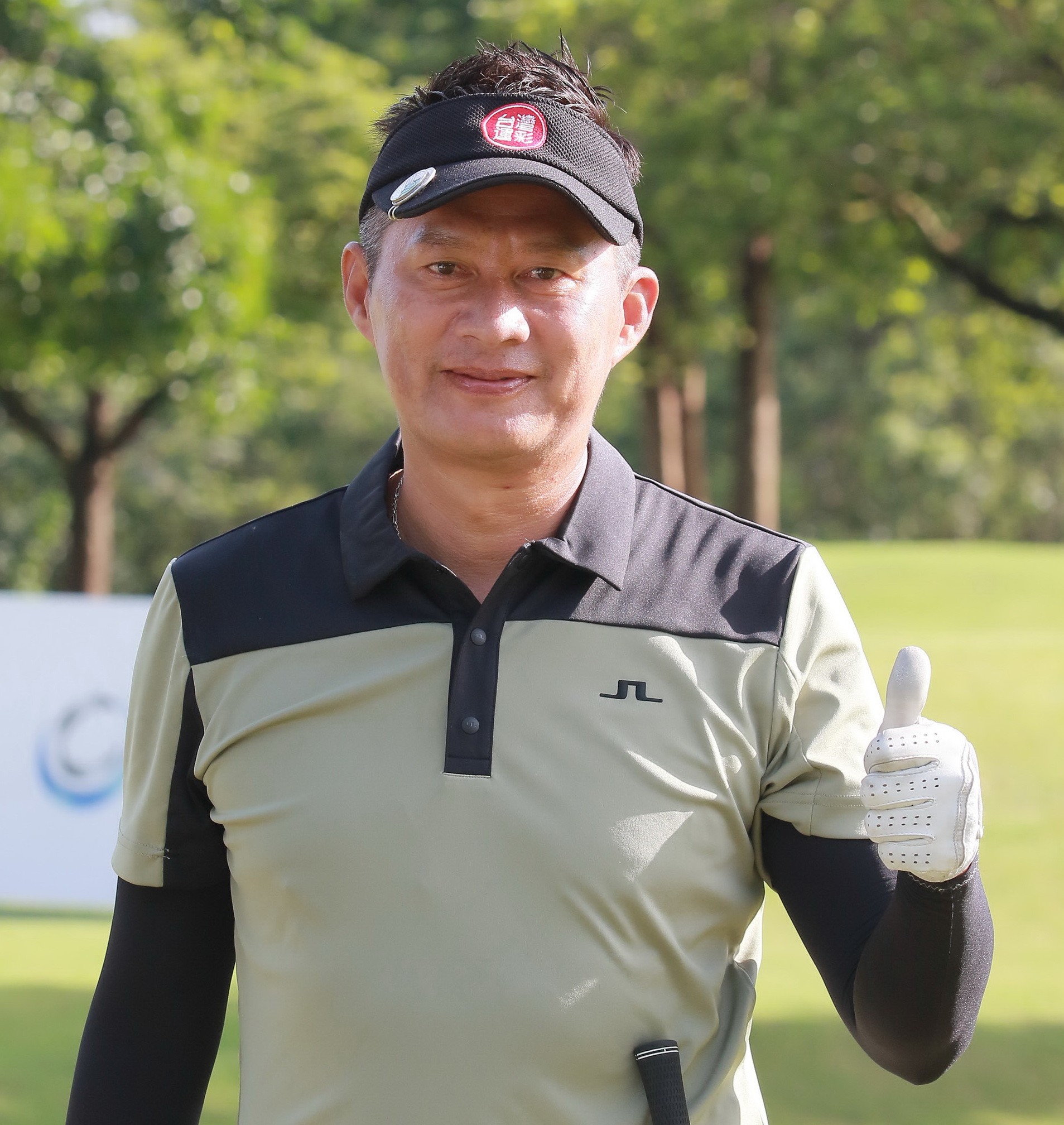 第一回合長春組連騼森65桿暫列第一。鍾豐榮攝影