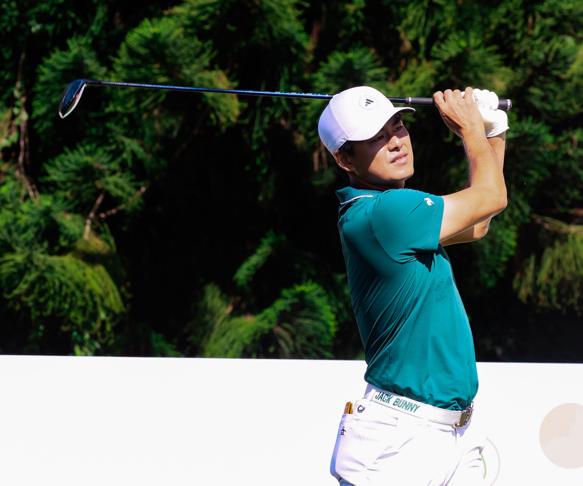 許立朋以70桿-2暫並列第二。Tpga／林聖凱攝影