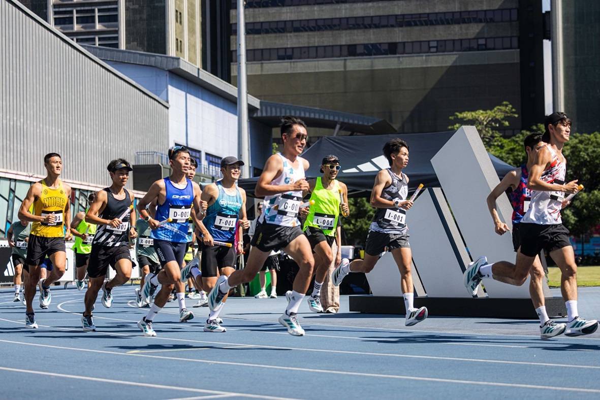 adidas號召十大跑團及Adidas Runners Taipeiar參與Adizero Summit 疾速訓練營。官方提供