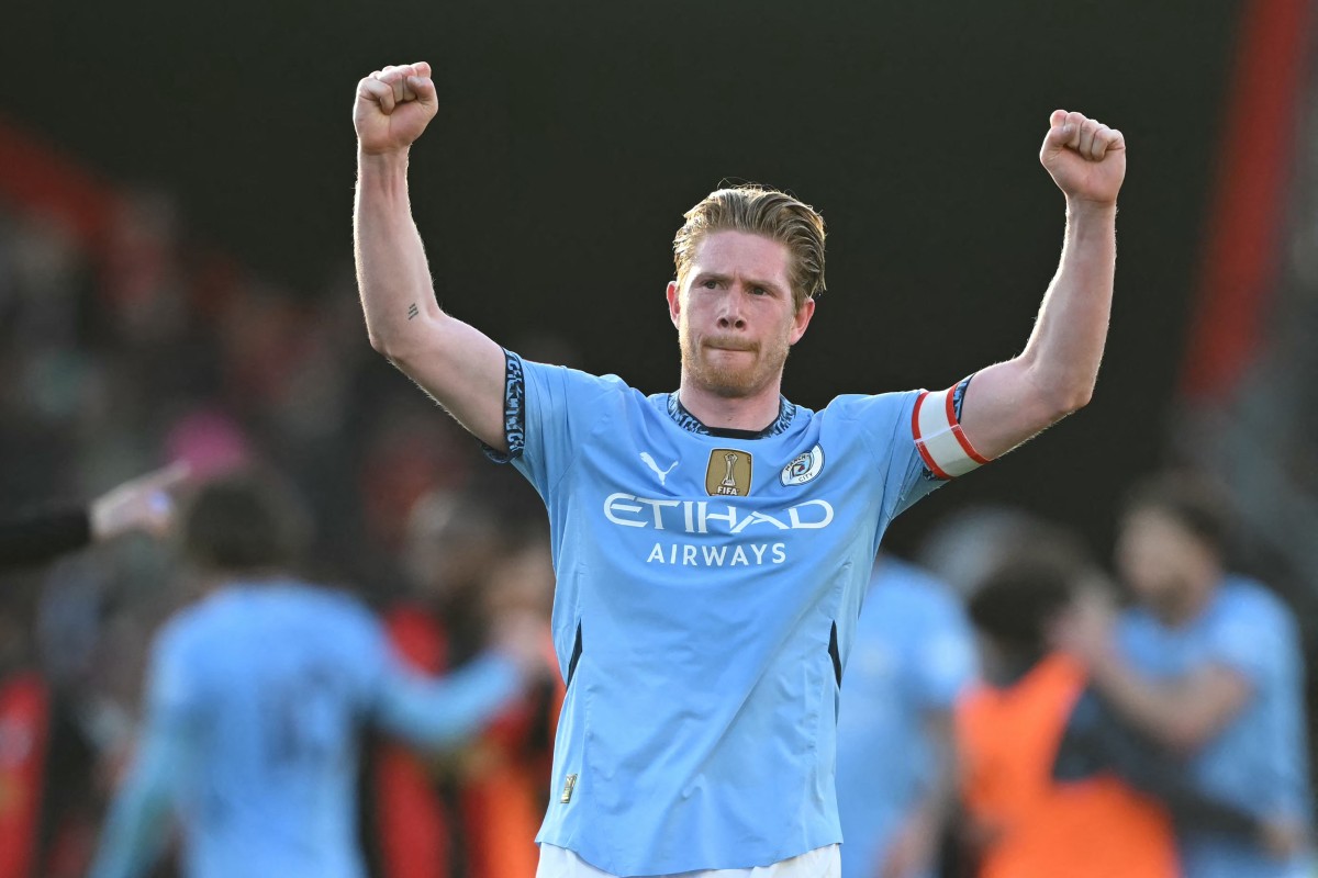 比利時中場大將德布勞內(Kevin De Bruyne)離開曼城加盟拿坡里。法新社