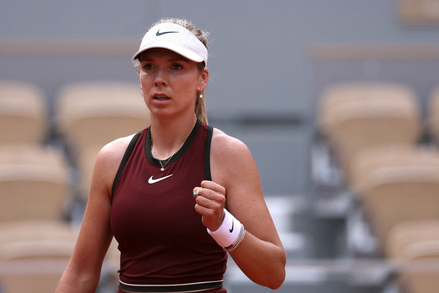 英國網球前一姐、世界第39博爾特(Katie Boulter)勇敢公開自己長期遭受到的極端網路暴力。法新社