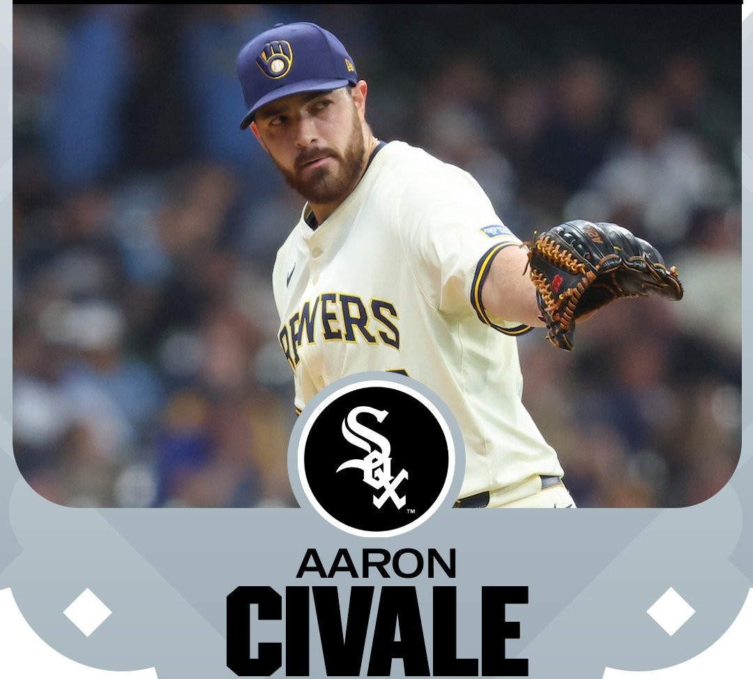 密爾瓦基釀酒人高層決定把原先在先發輪值內的西瓦爾(Aaron Civale)交易。摘自MLB推特